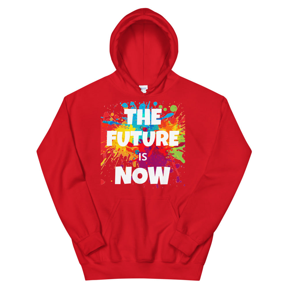 Motivational Hoodie "THE FUTURE IS NOW" Law of Affirmation Unisex Hoodie