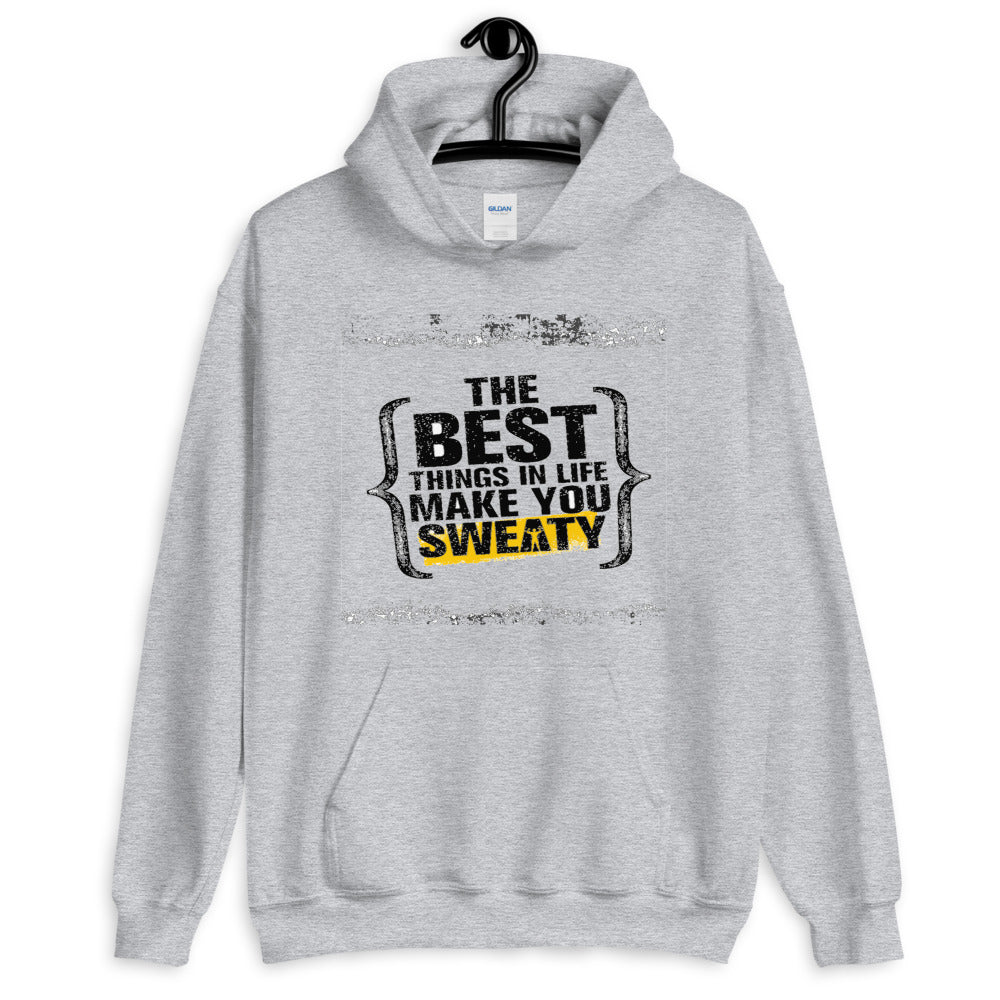 Motivational  Hoodie " Make you Sweaty"  Inspirational Law of Affirmation Unisex Hoodie