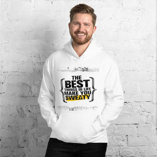 Motivational  Hoodie " Make you Sweaty"  Inspirational Law of Affirmation Unisex Hoodie