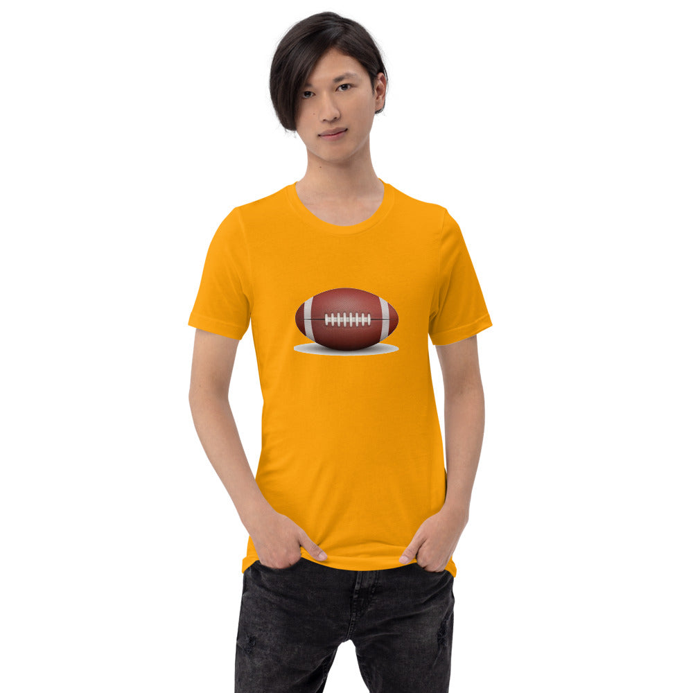 Short-Sleeve Unisex T-Shirt for Football Fans and Player