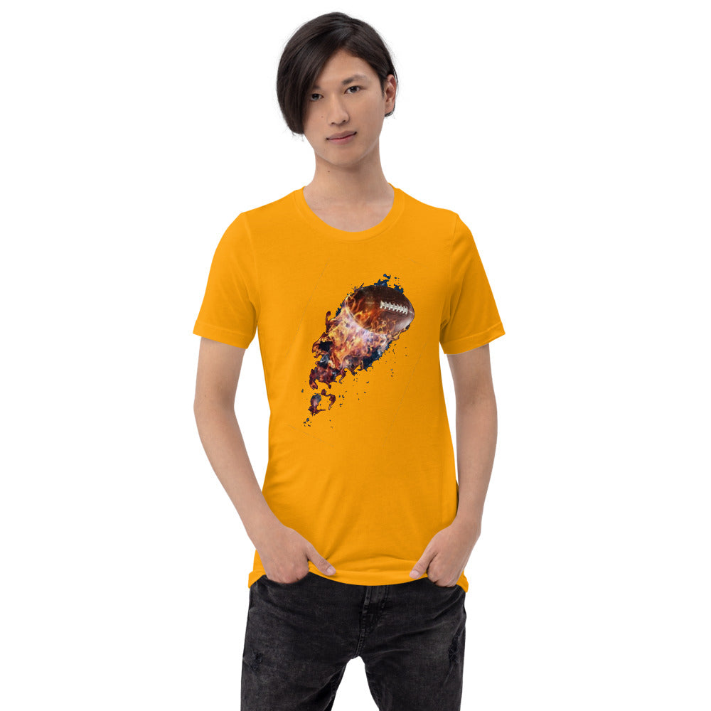 Short-Sleeve Unisex T-Shirt for Football Fans and Player