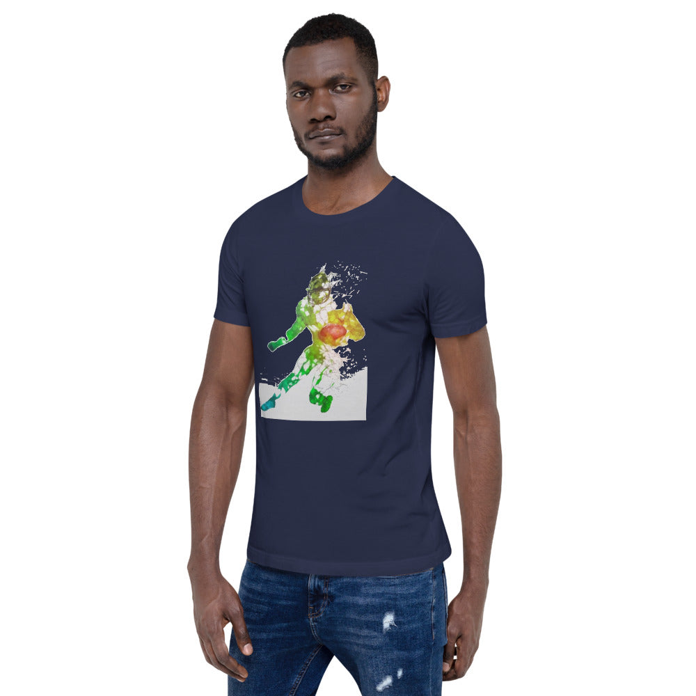 Short-Sleeve Unisex T-Shirt for Football Fans and players