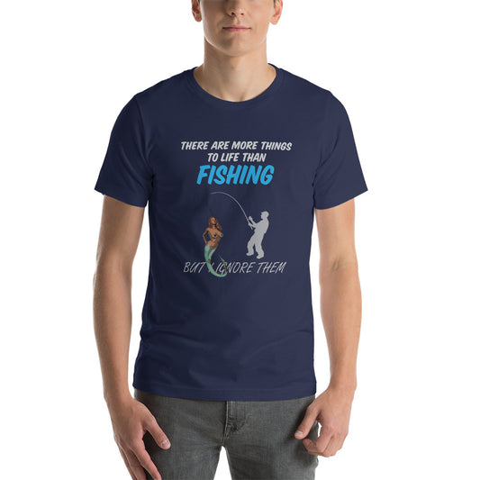 Funny Fishing T-Shirt Fishing Lover's Exclusive customized   Short-Sleeve Unisex T-Shirt