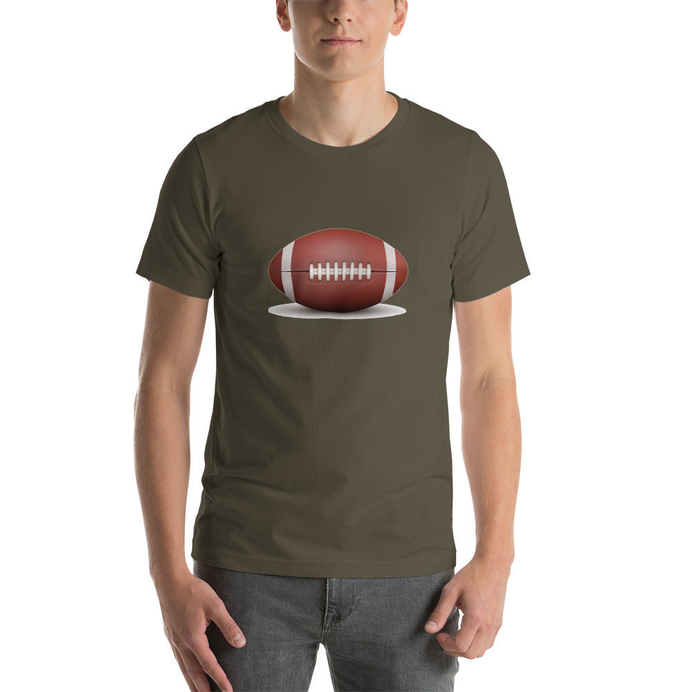 Short-Sleeve Unisex T-Shirt for Football Fans and Player