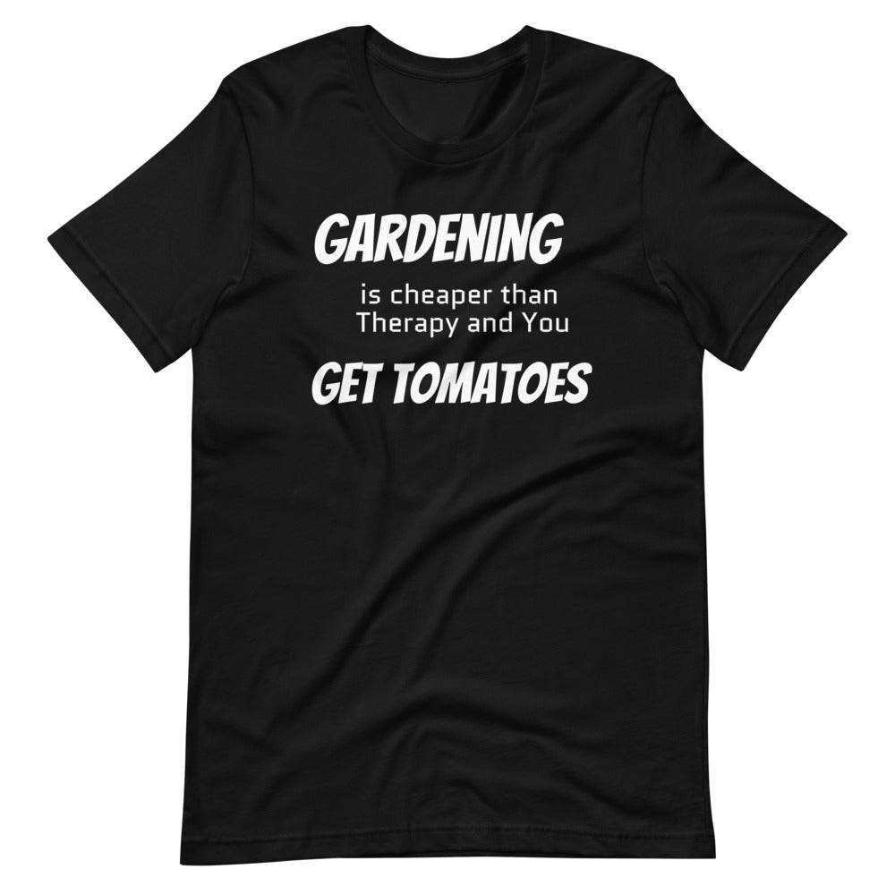 gardening is my therapy shirt