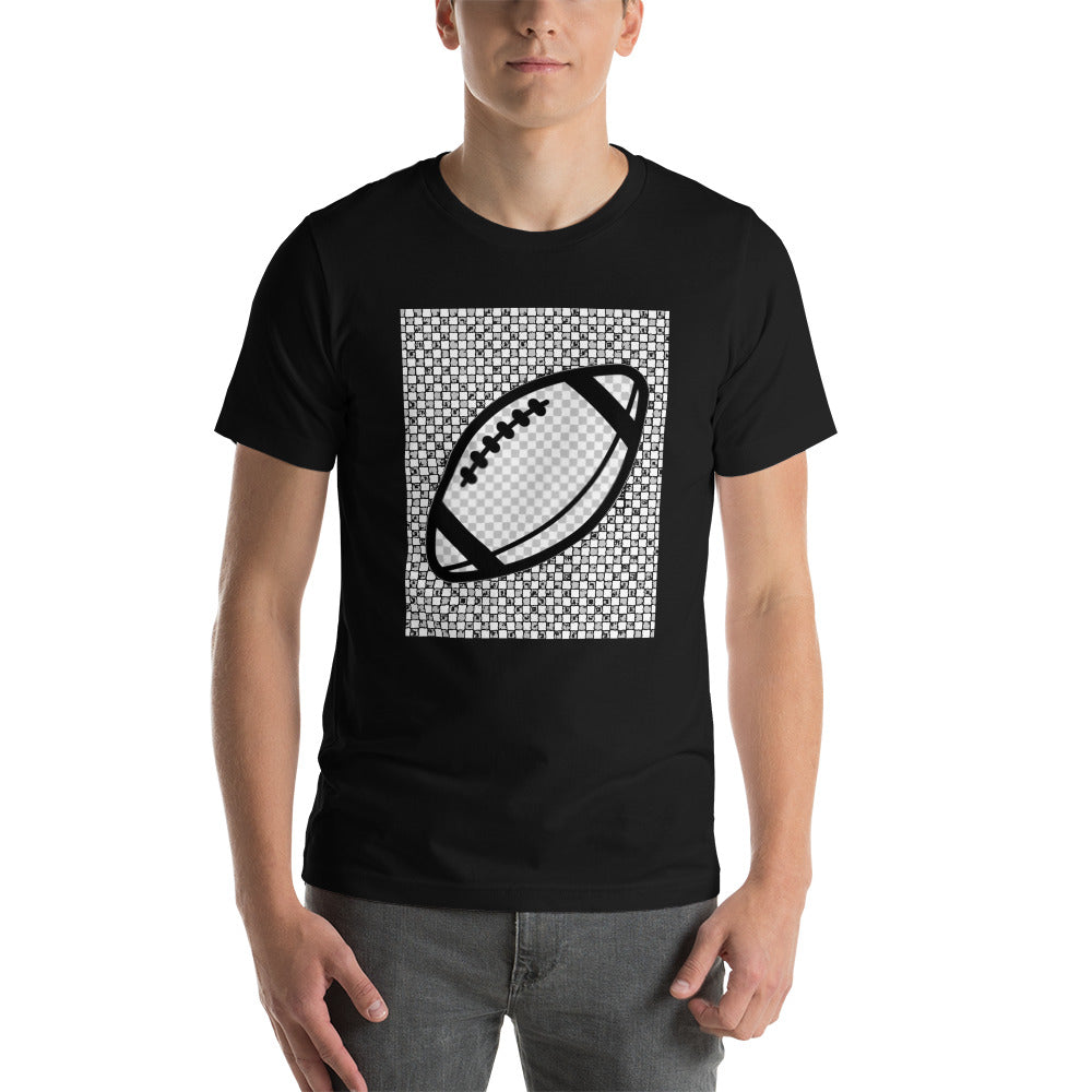 Short-Sleeve Unisex T-Shirt for Football Fans and Player