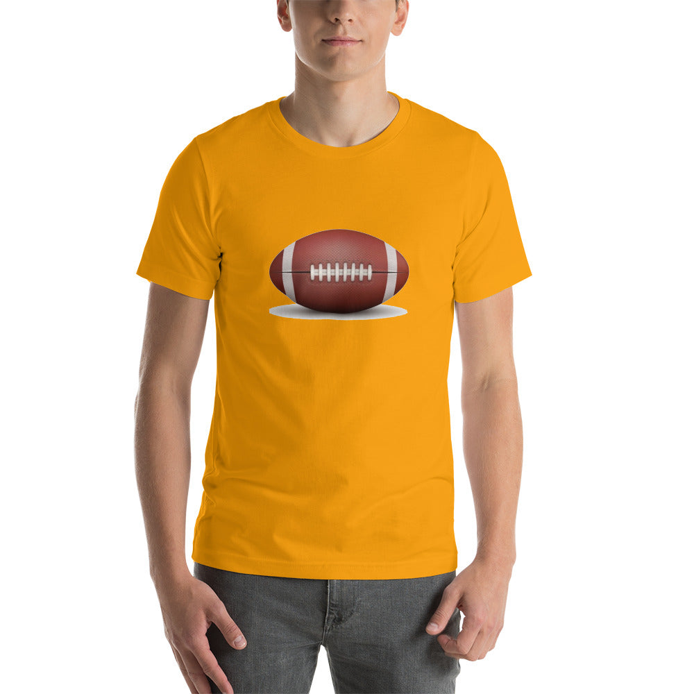 Short-Sleeve Unisex T-Shirt for Football Fans and Player