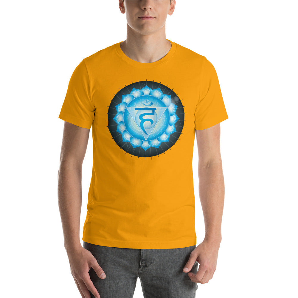 Chakra T-Shirt "OM Cosmic Energy" Spiritual Healing  Short-Sleeve Unisex T-Shirt