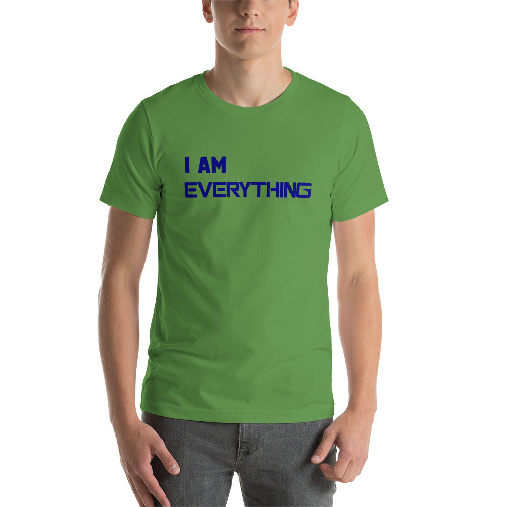 Motivational Unisex T-Shirt "I AM EVERYTHING "  Law of attraction Short Sleeve Unisex T-Shirt