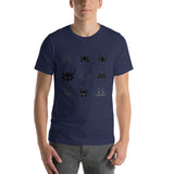 Chakra Unisex T-Shirt "CHAKRA Symbol " Healing Meditation Short-Sleeve Unisex T-Shirt