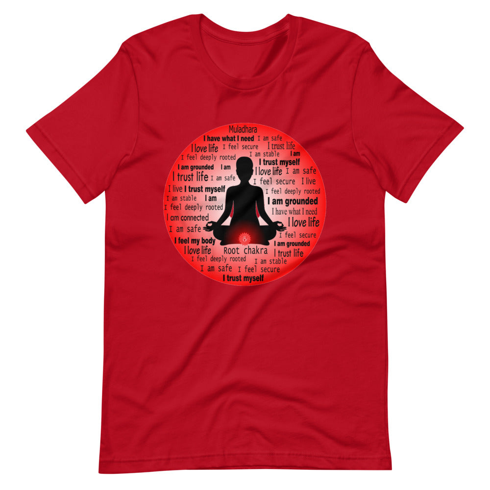 7 chakras t-shirt