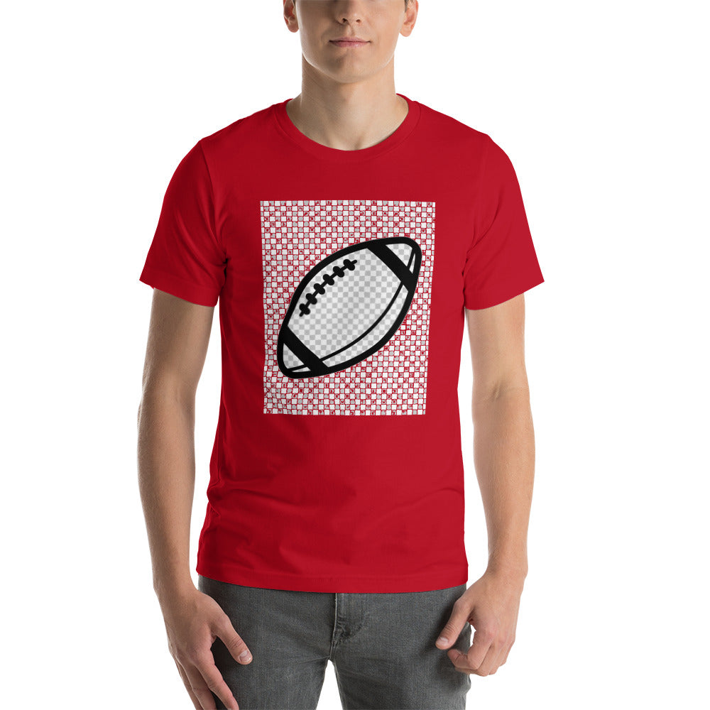 Short-Sleeve Unisex T-Shirt for Football Fans and Player