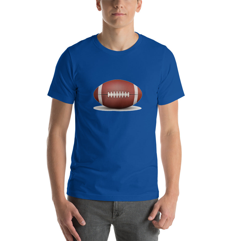 Short-Sleeve Unisex T-Shirt for Football Fans and Player