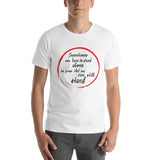 Motivational T-Shirt "Stand Alone" Positive  Inspiring Short-Sleeve Unisex T-Shirt