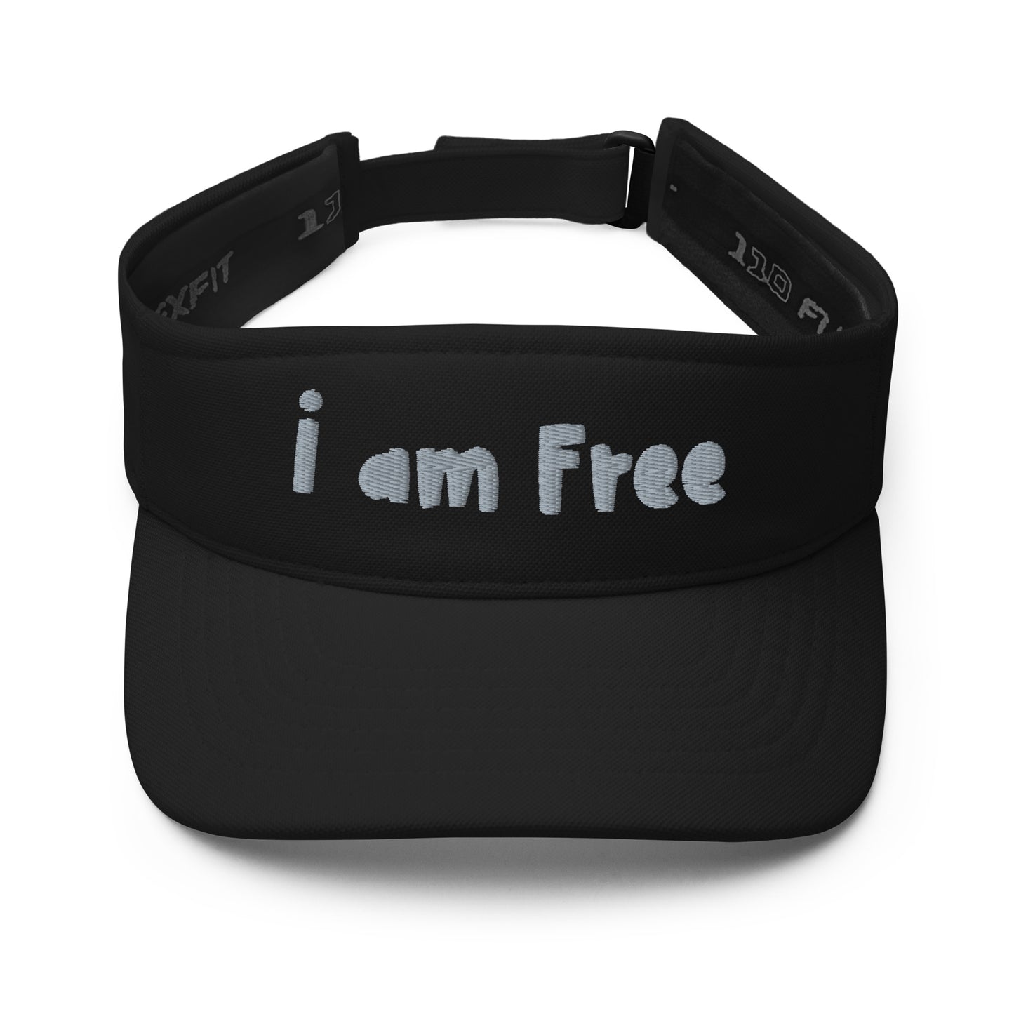 Premium Visor "I am Free" Motivational  Visor