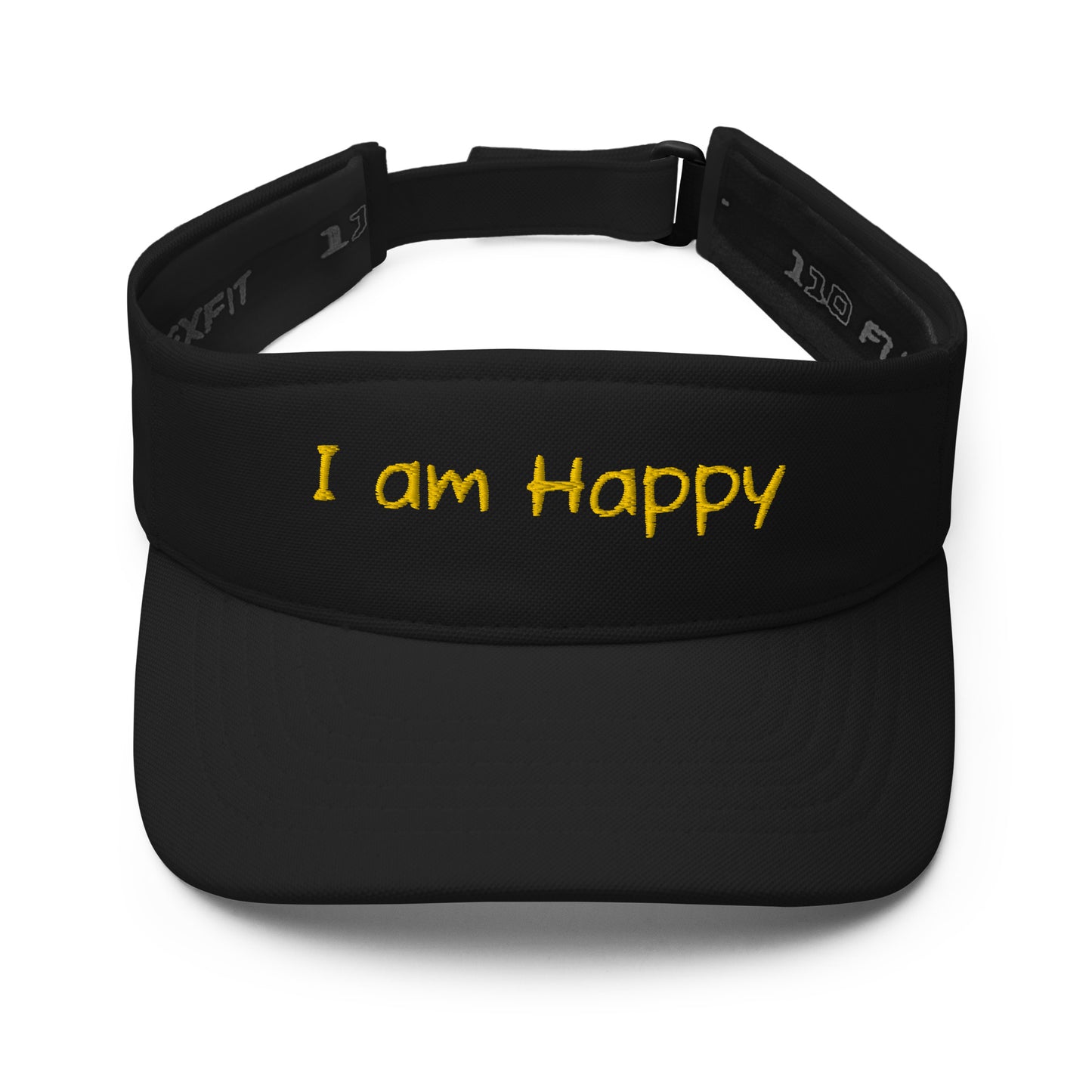 Motivational Visor "I am Happy" Positive affirmation Visor