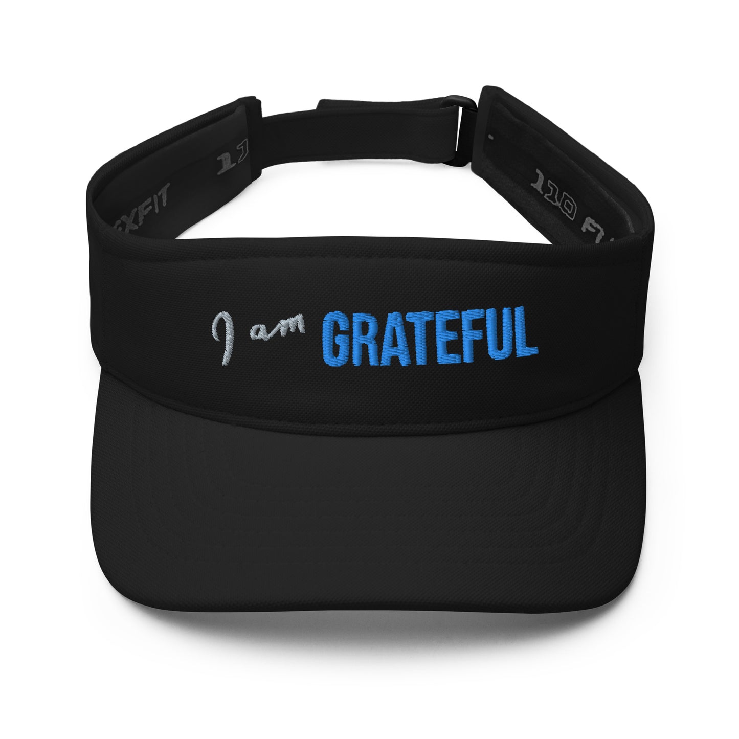 Inspirational Visor "I am Grateful" Positive affirmation Visor