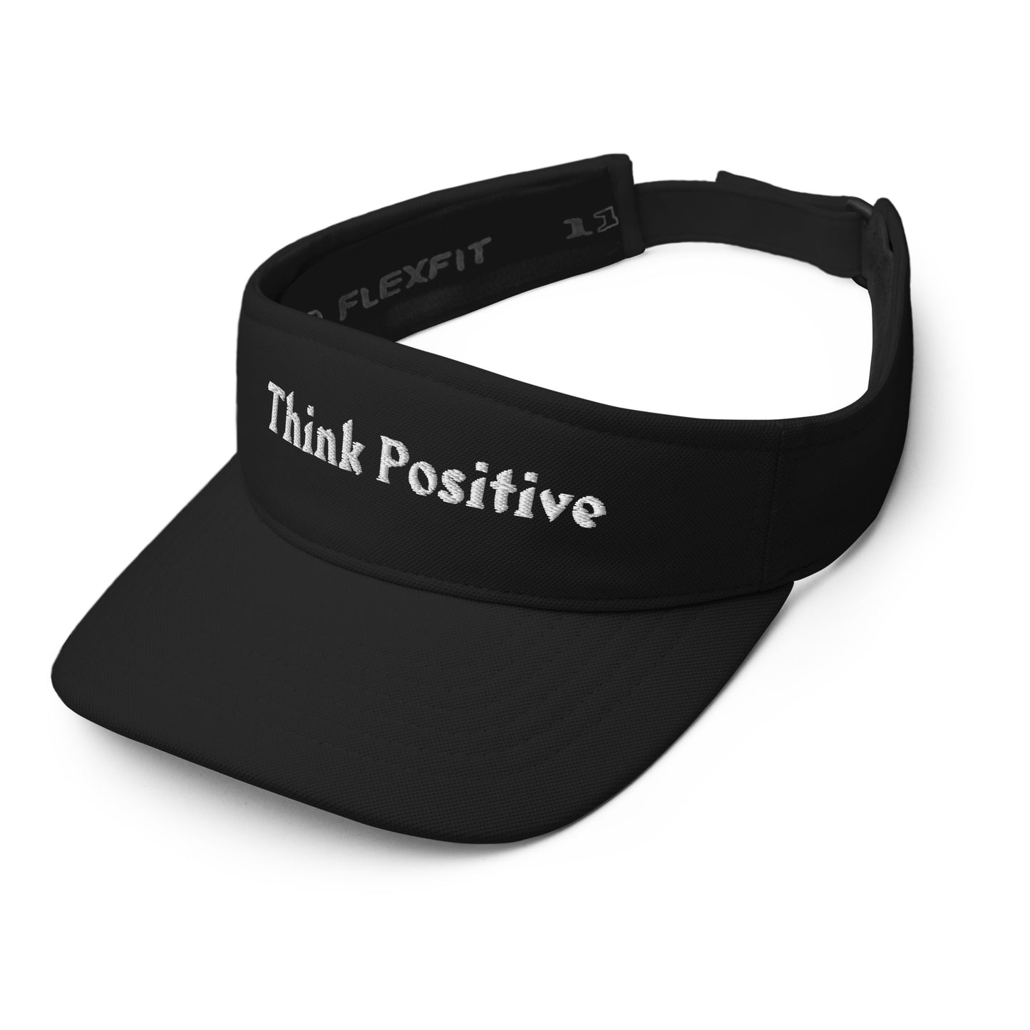 Motivational Visor "Think Positive" Affirmation Visor