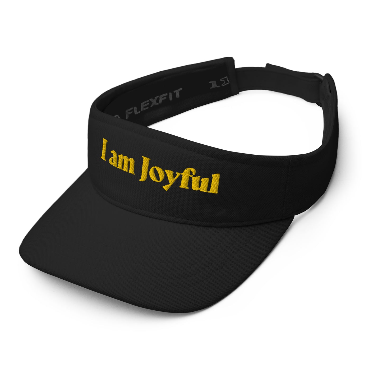 Visor Motivational  "I am Joyful" Positive Affirmation Visor