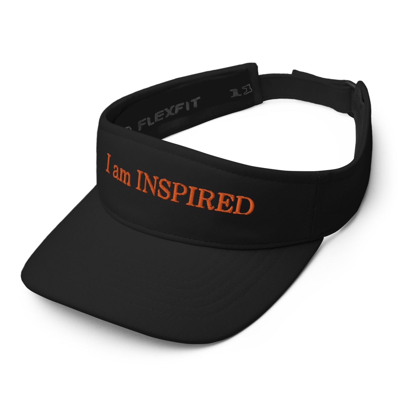 Motivational Visor " I am Inspired" Positive Affirmation Visor