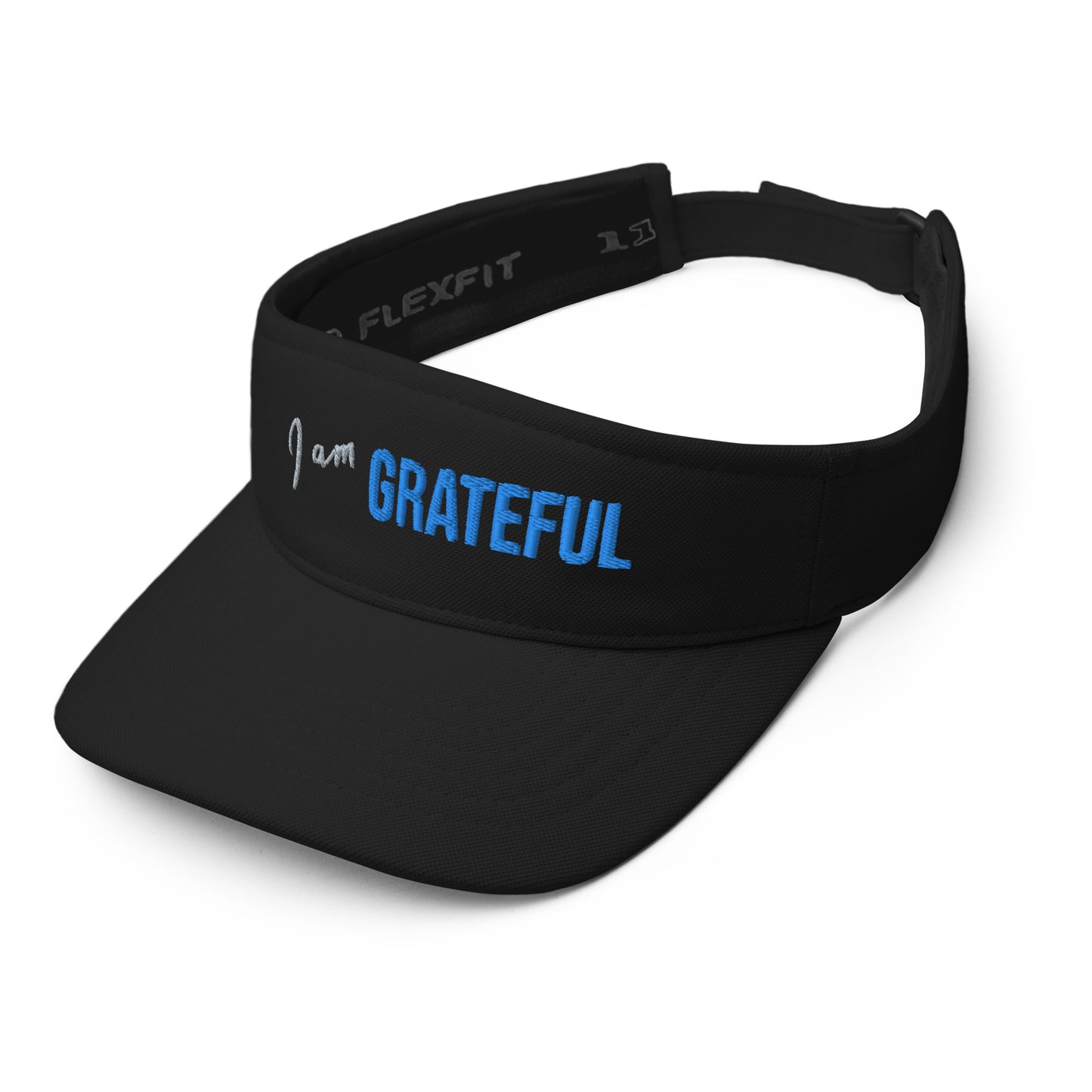 Inspirational Visor "I am Grateful" Positive affirmation Visor