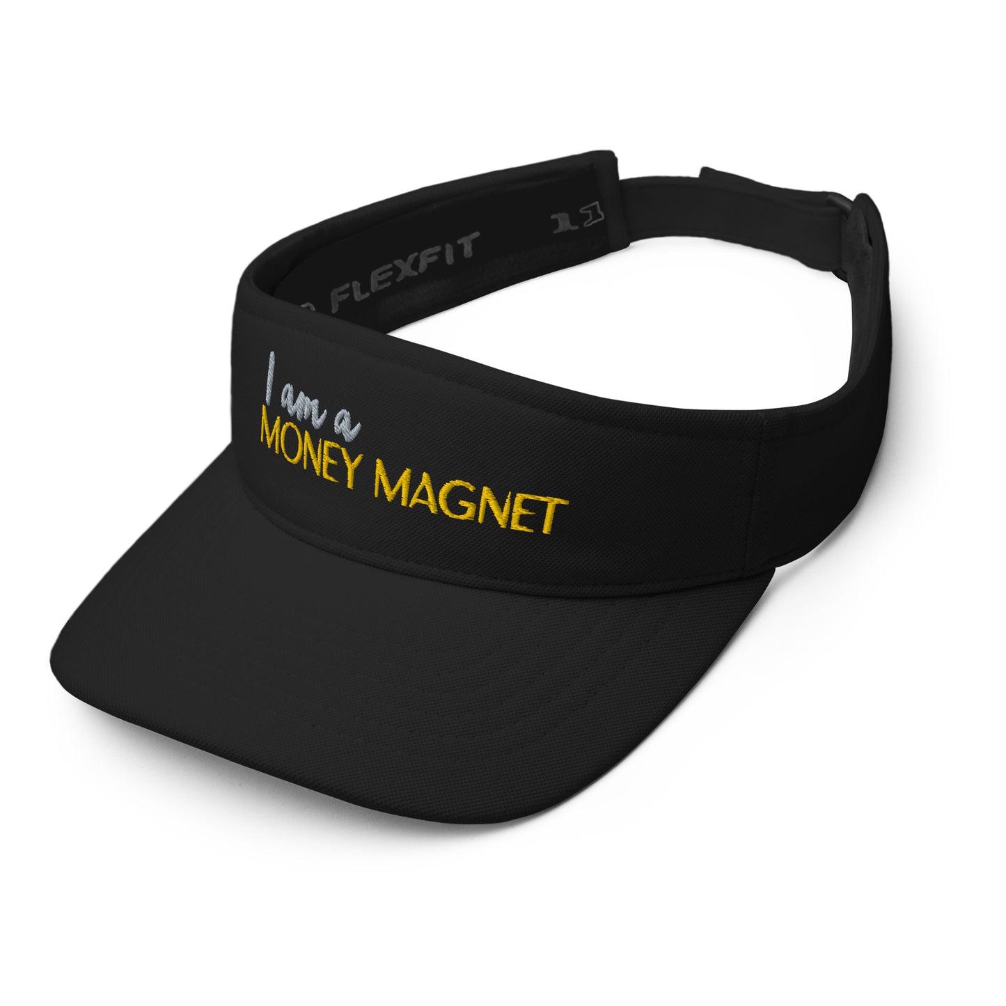 Motivational Visor "I am a Money Magnet" Positive inspirational Visor