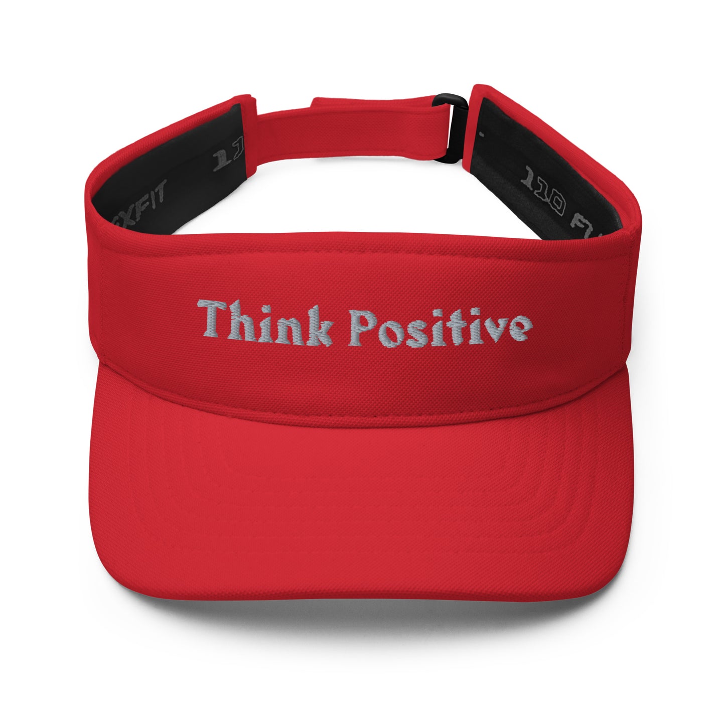 Motivational Visor "Think Positive" Affirmation Visor