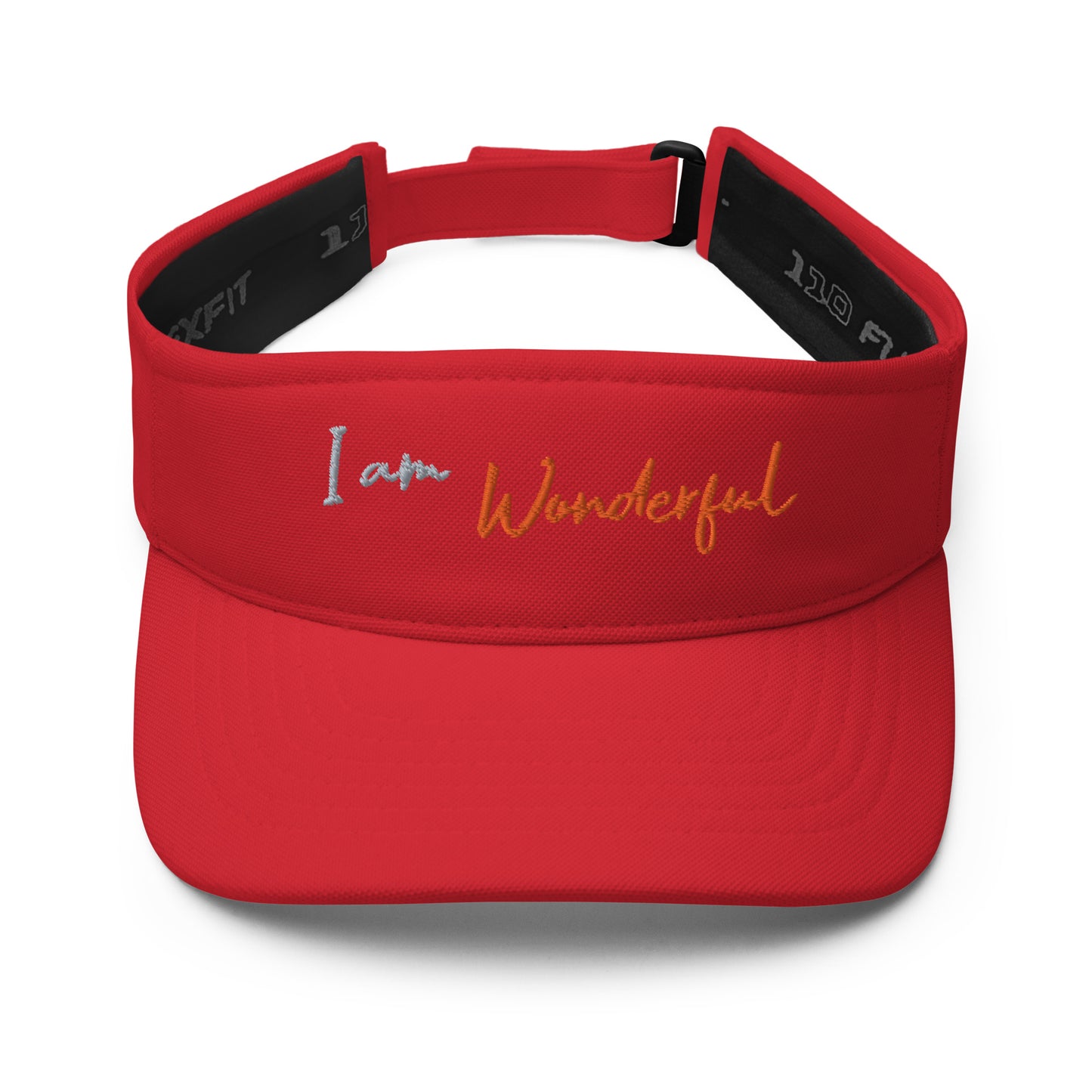 Exclusive Visor "I am Wonderful" Motivational Visor