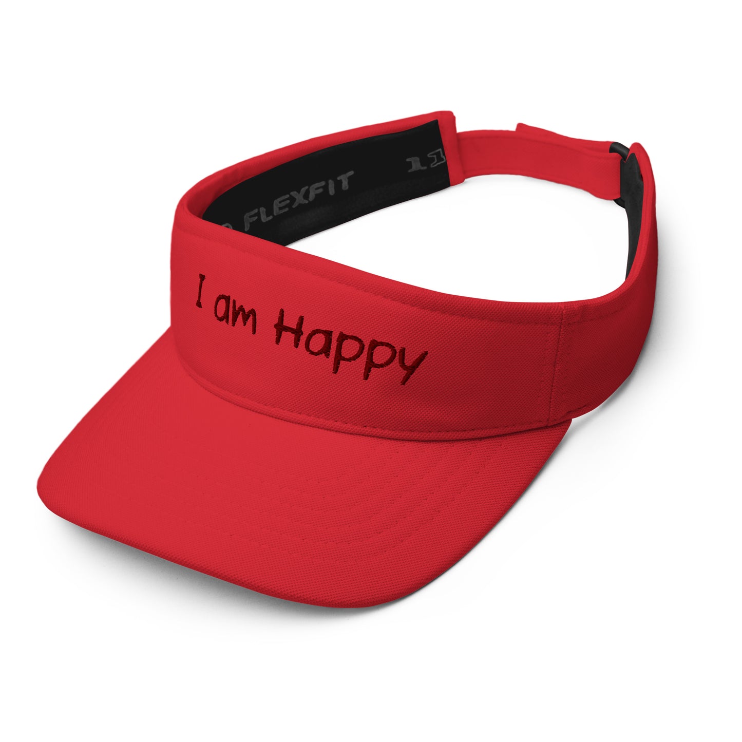 Motivational Visor "I am Happy" Positive affirmation Visor