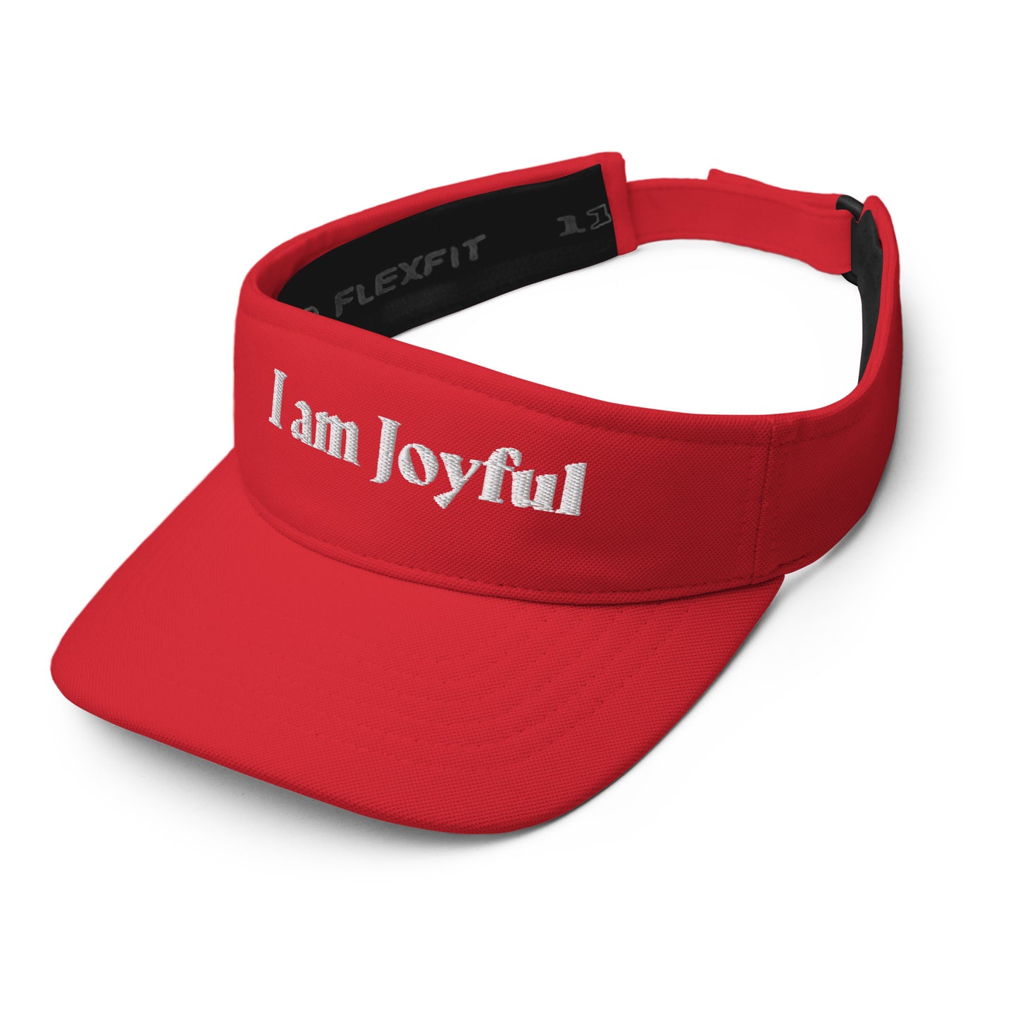 Visor Motivational  "I am Joyful" Positive Affirmation Visor