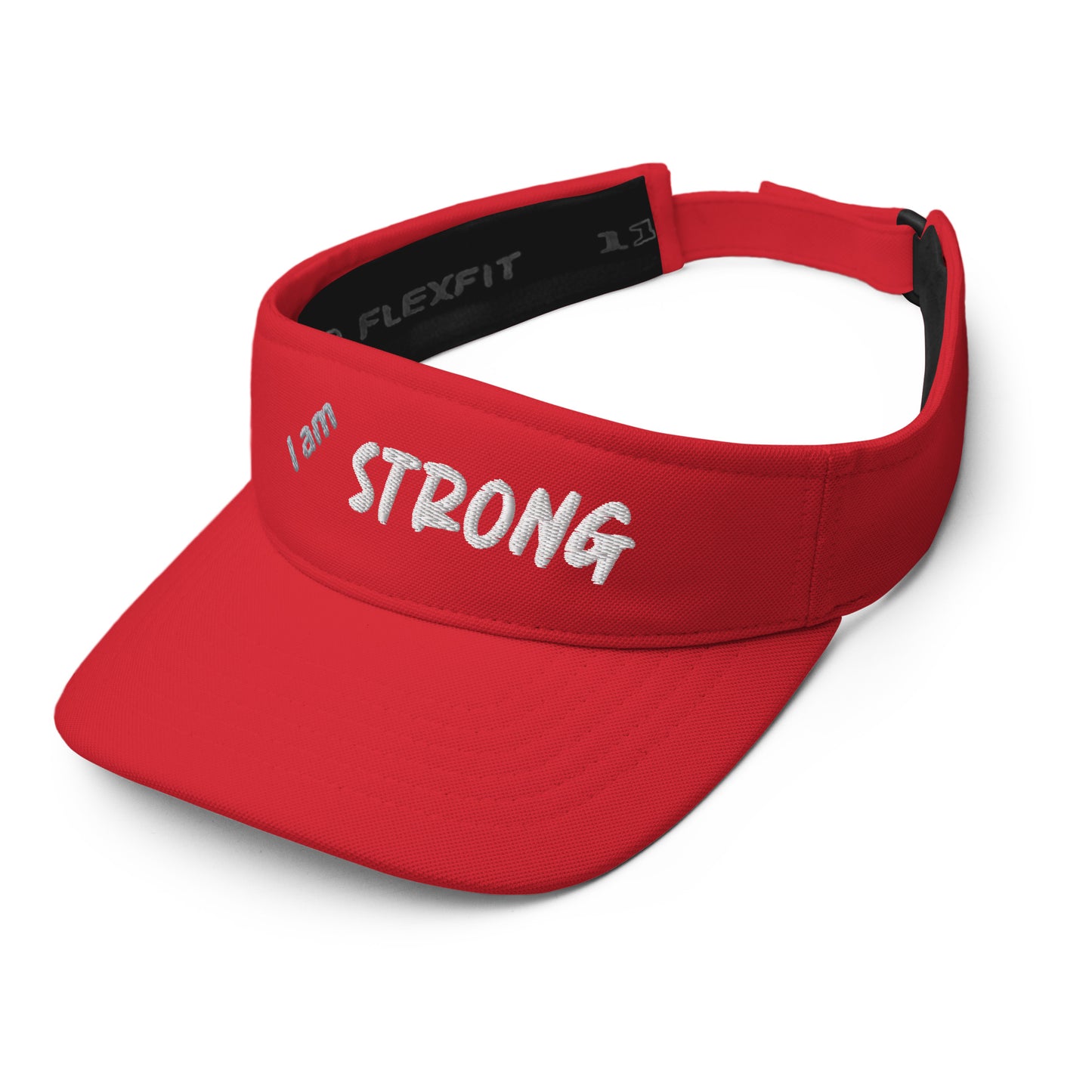 Motivational Visor "I am Strong"  positive Affirmation Visor