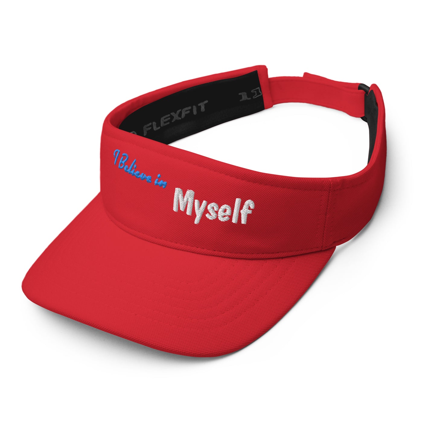 Motivational Visor "I Believe in Myself"  Affirmation quote Visor