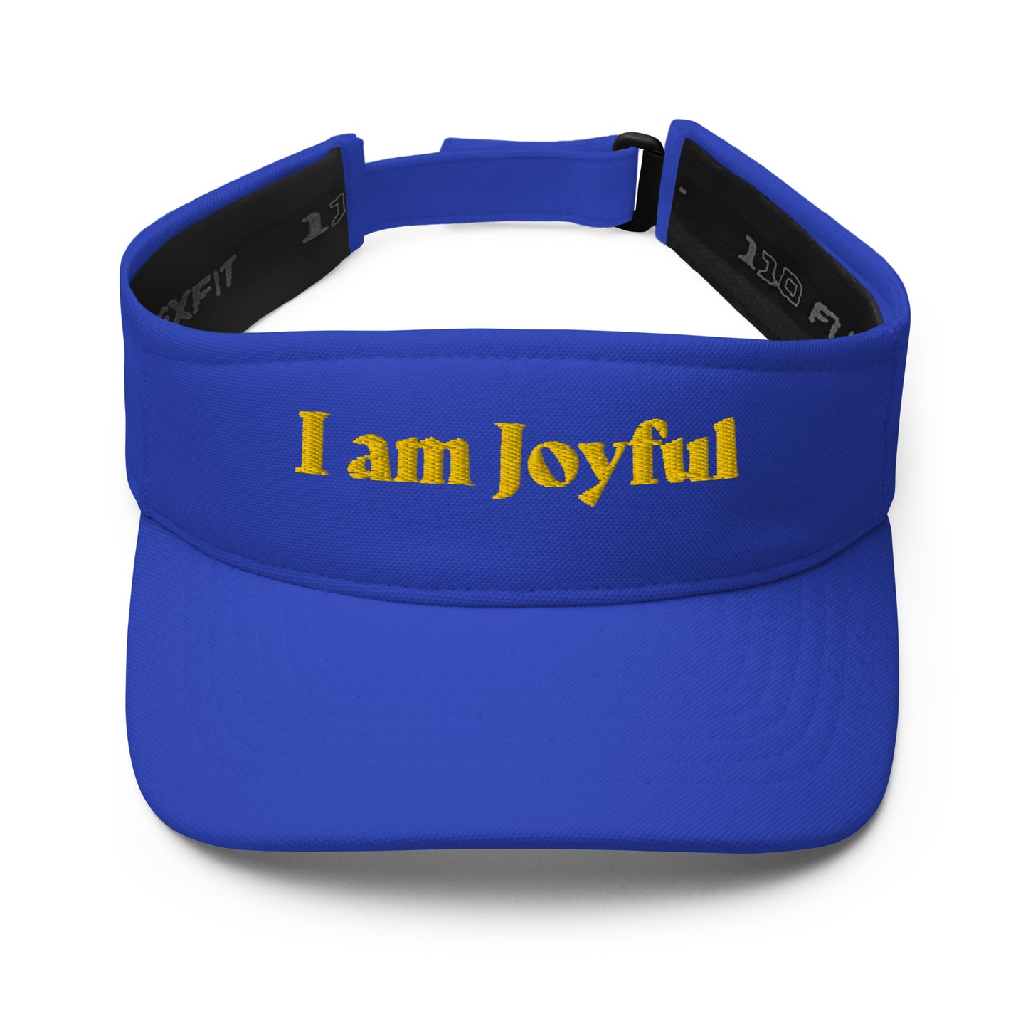 Visor Motivational  "I am Joyful" Positive Affirmation Visor