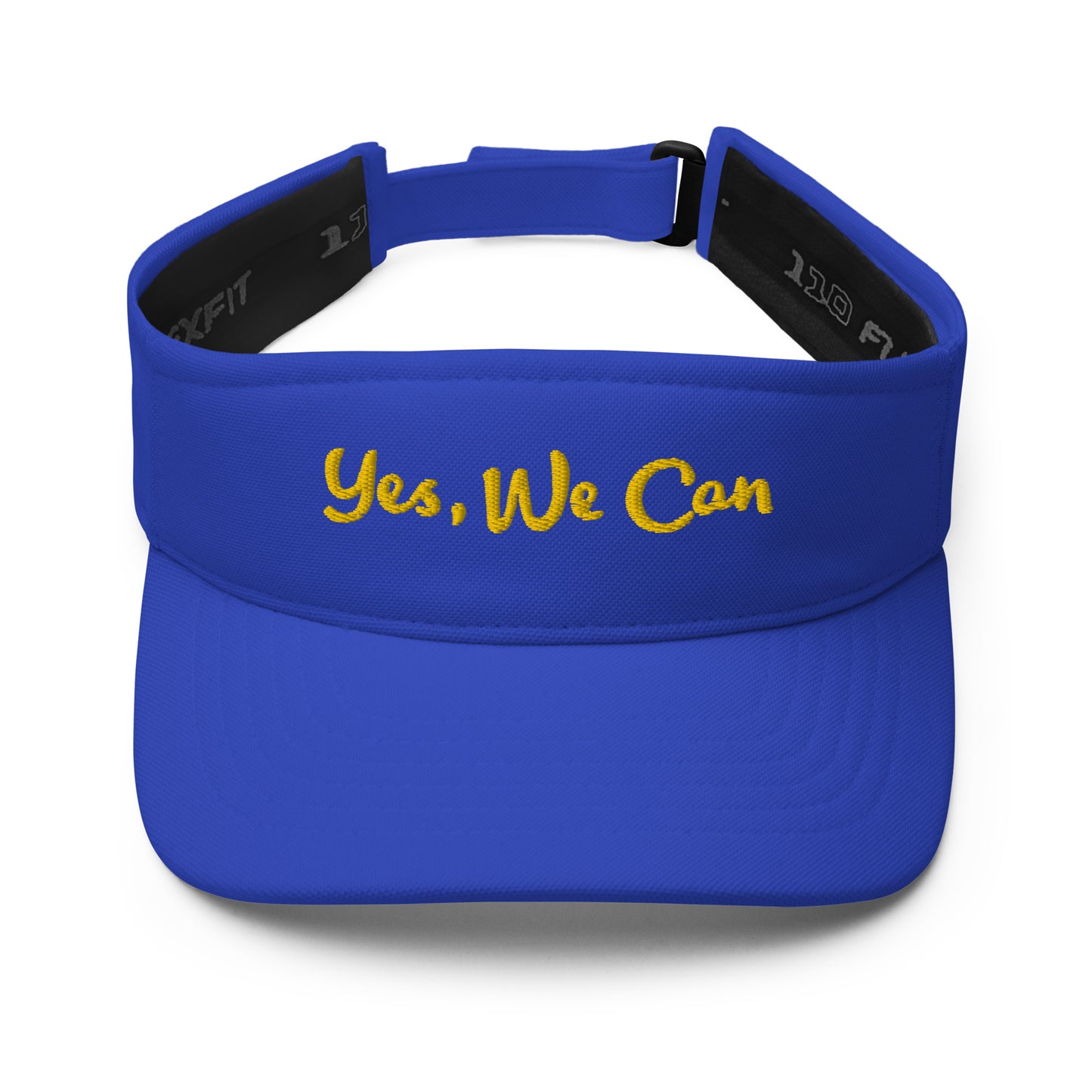 Motivational Visor "Yes, We Can" Inspirational Visor