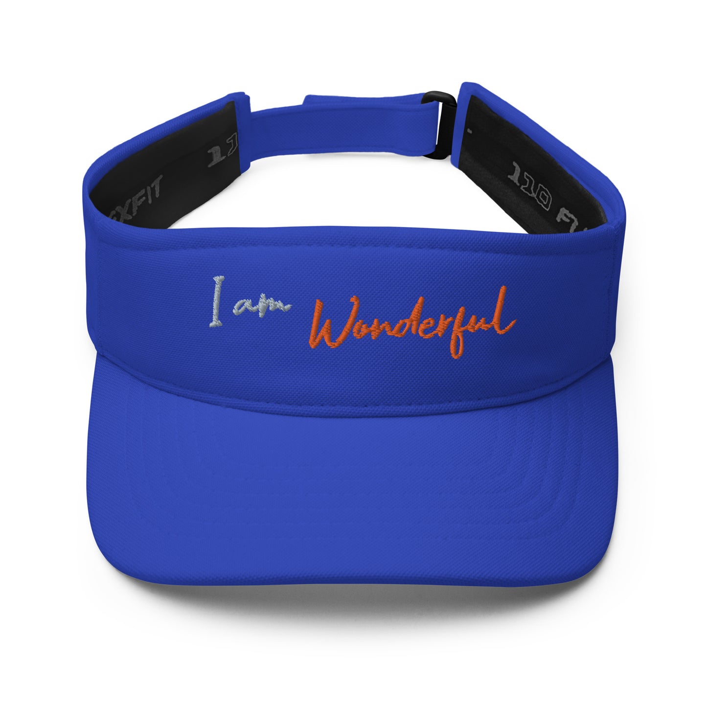 Exclusive Visor "I am Wonderful" Motivational Visor