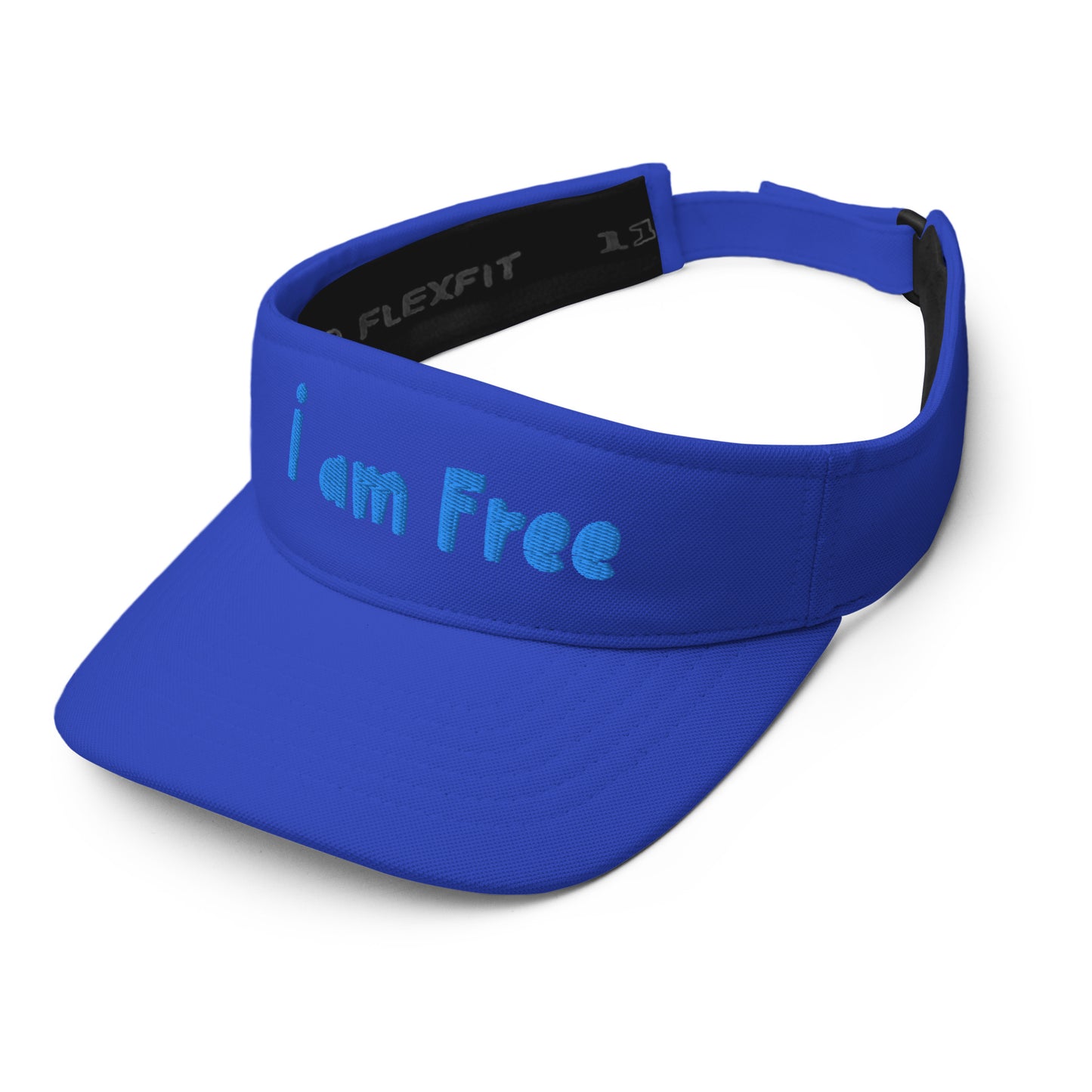 Premium Visor "I am Free" Motivational  Visor