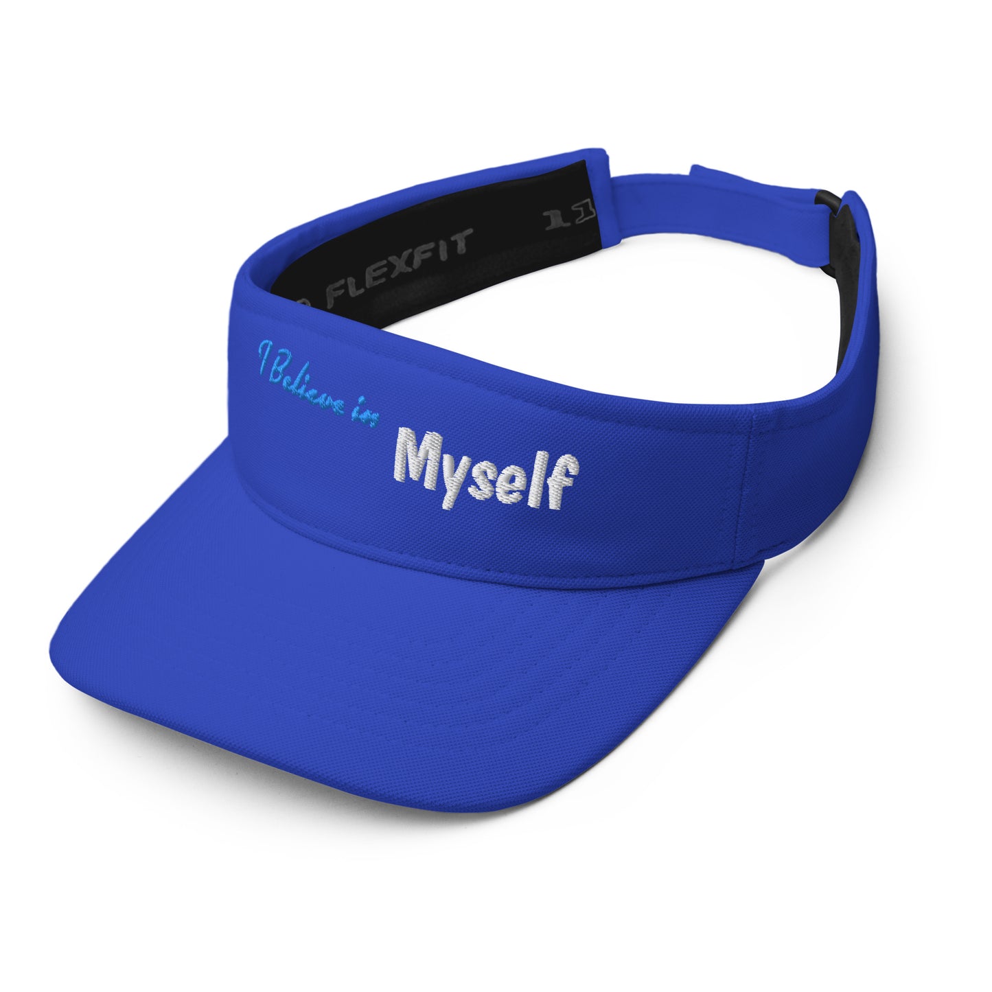 Motivational Visor "I Believe in Myself"  Affirmation quote Visor