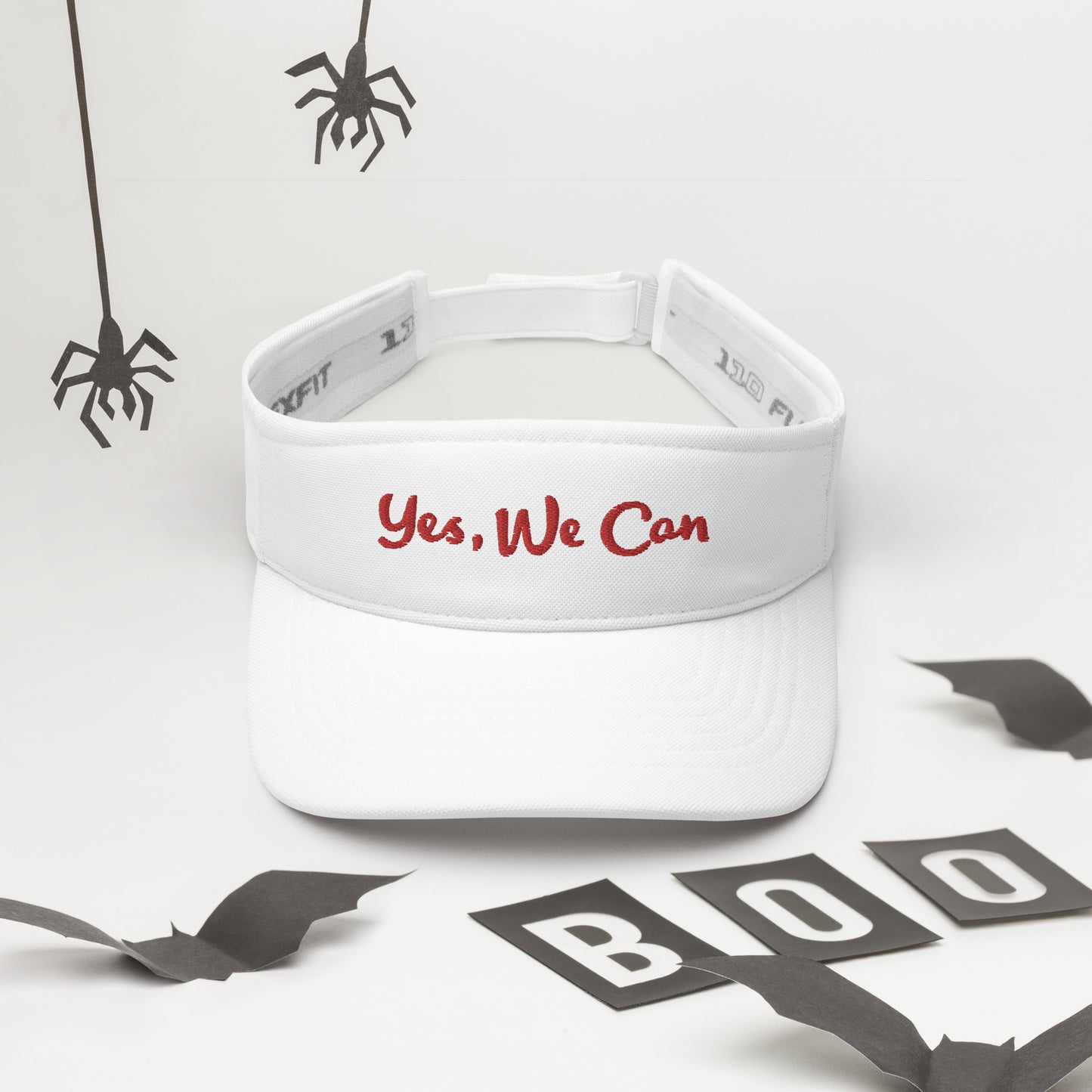 Motivational Visor "Yes, We Can" Inspirational Visor