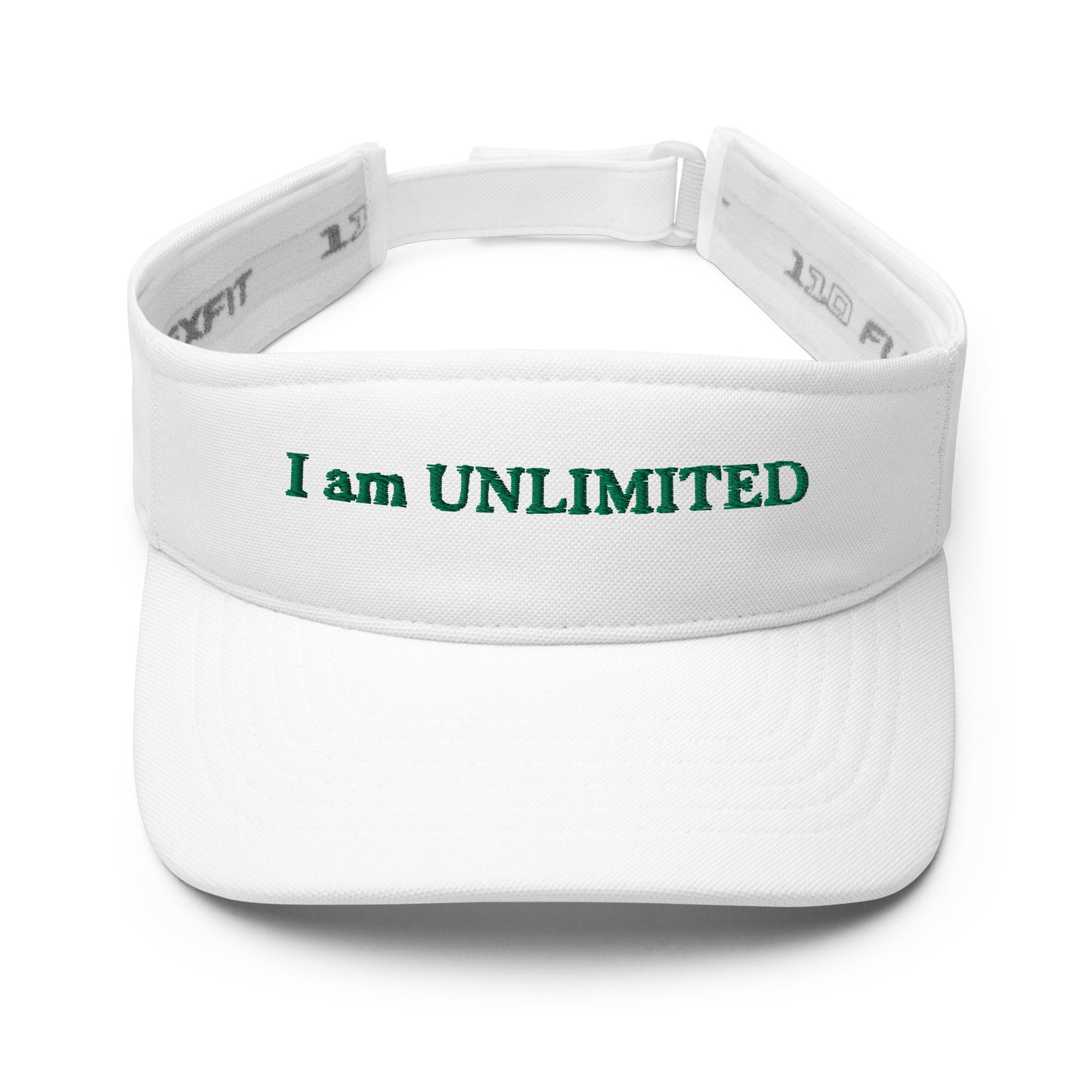 Premium Visor "I am Unlimited" Inspirational  Visor