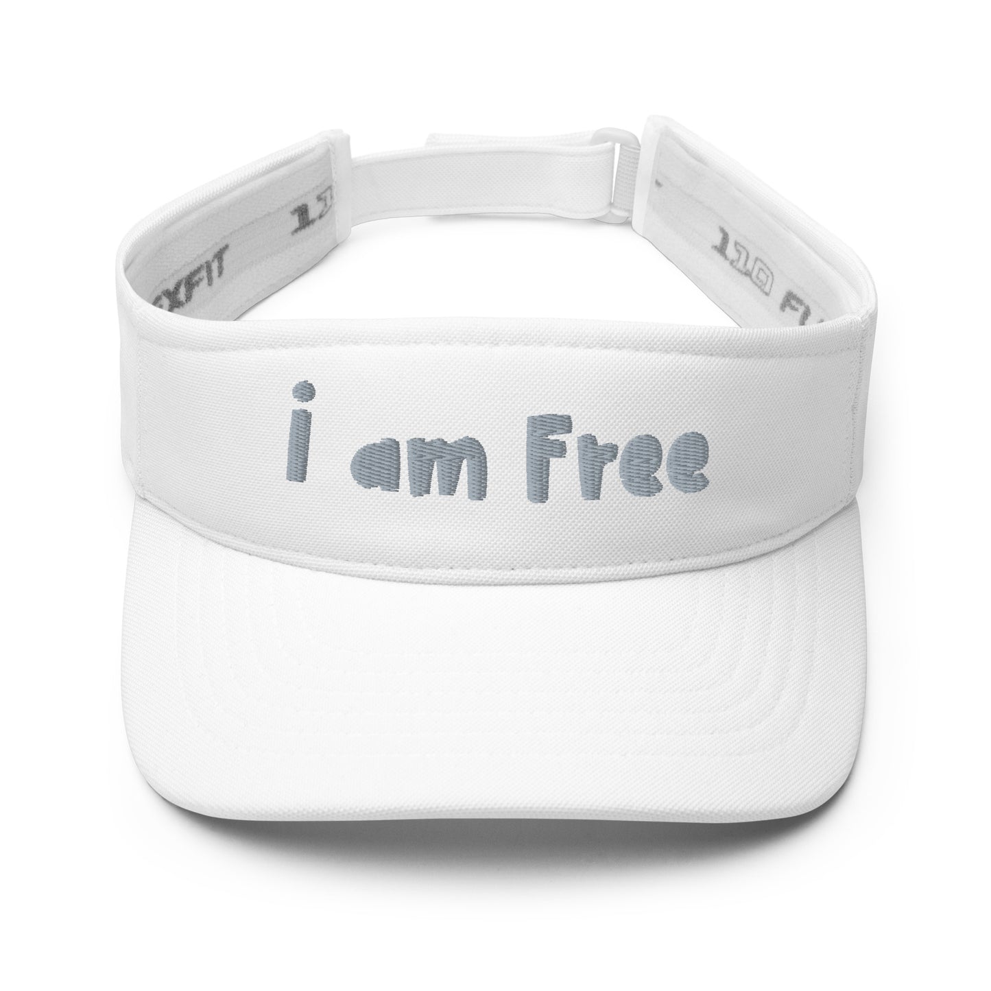 Premium Visor "I am Free" Motivational  Visor