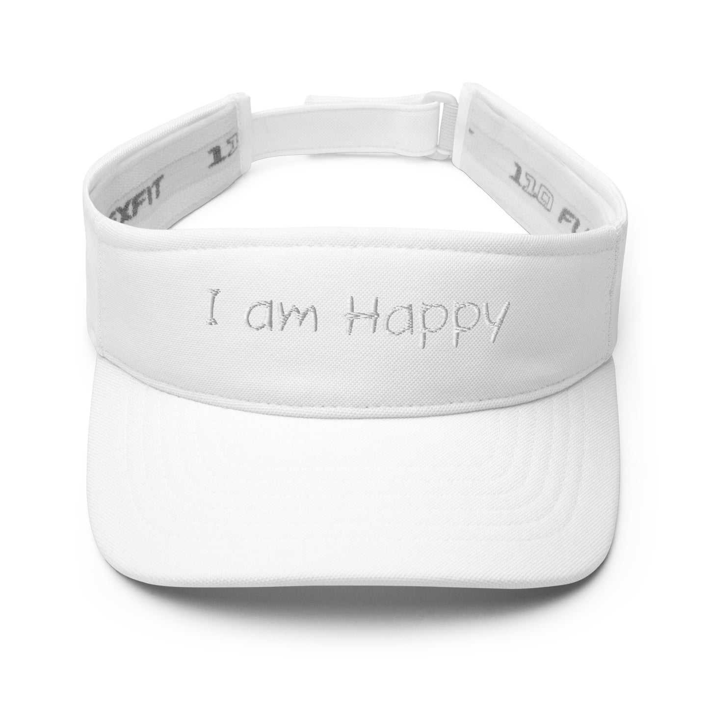 Motivational Visor "I am Happy" Positive affirmation Visor