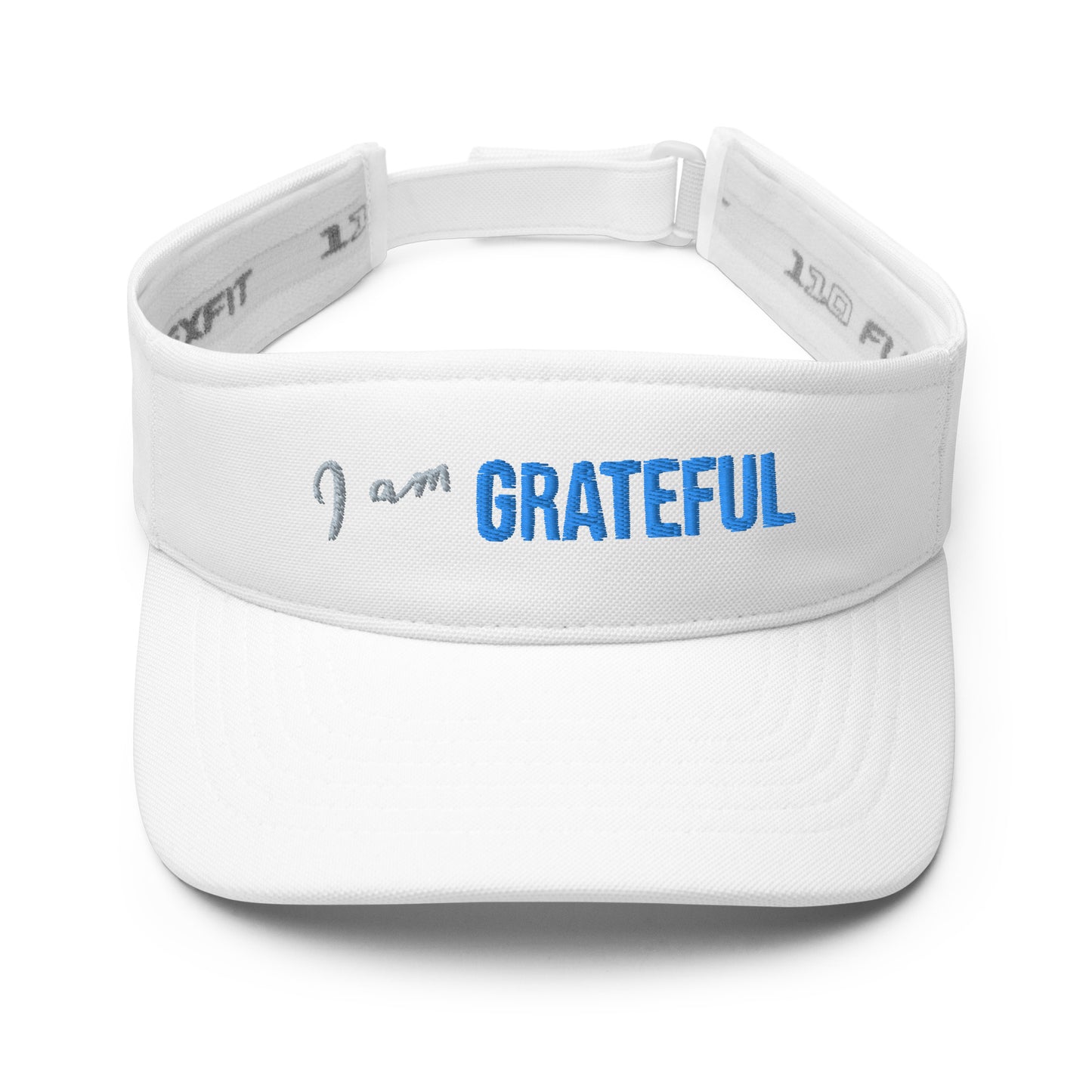 Inspirational Visor "I am Grateful" Positive affirmation Visor