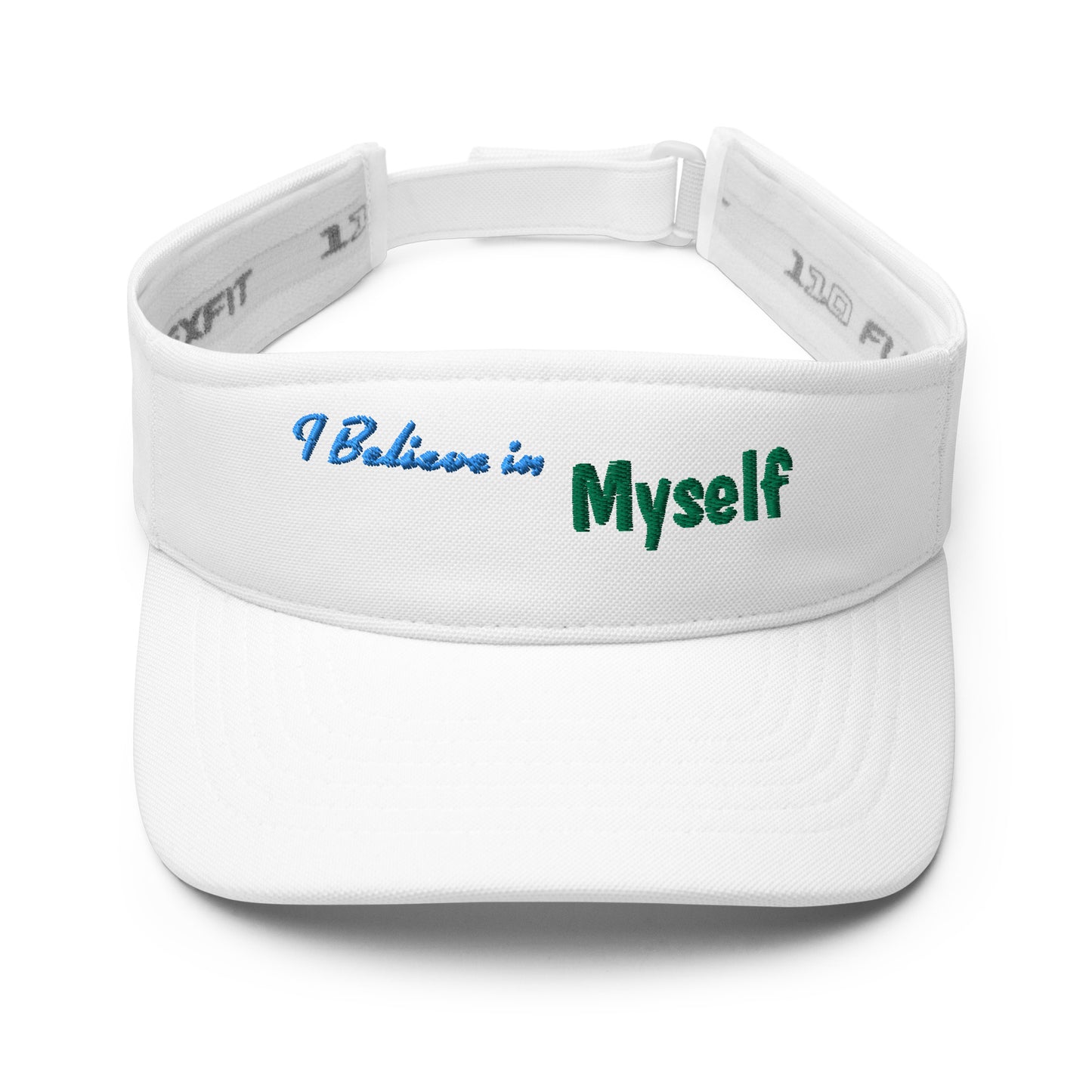 Motivational Visor "I Believe in Myself"  Affirmation quote Visor