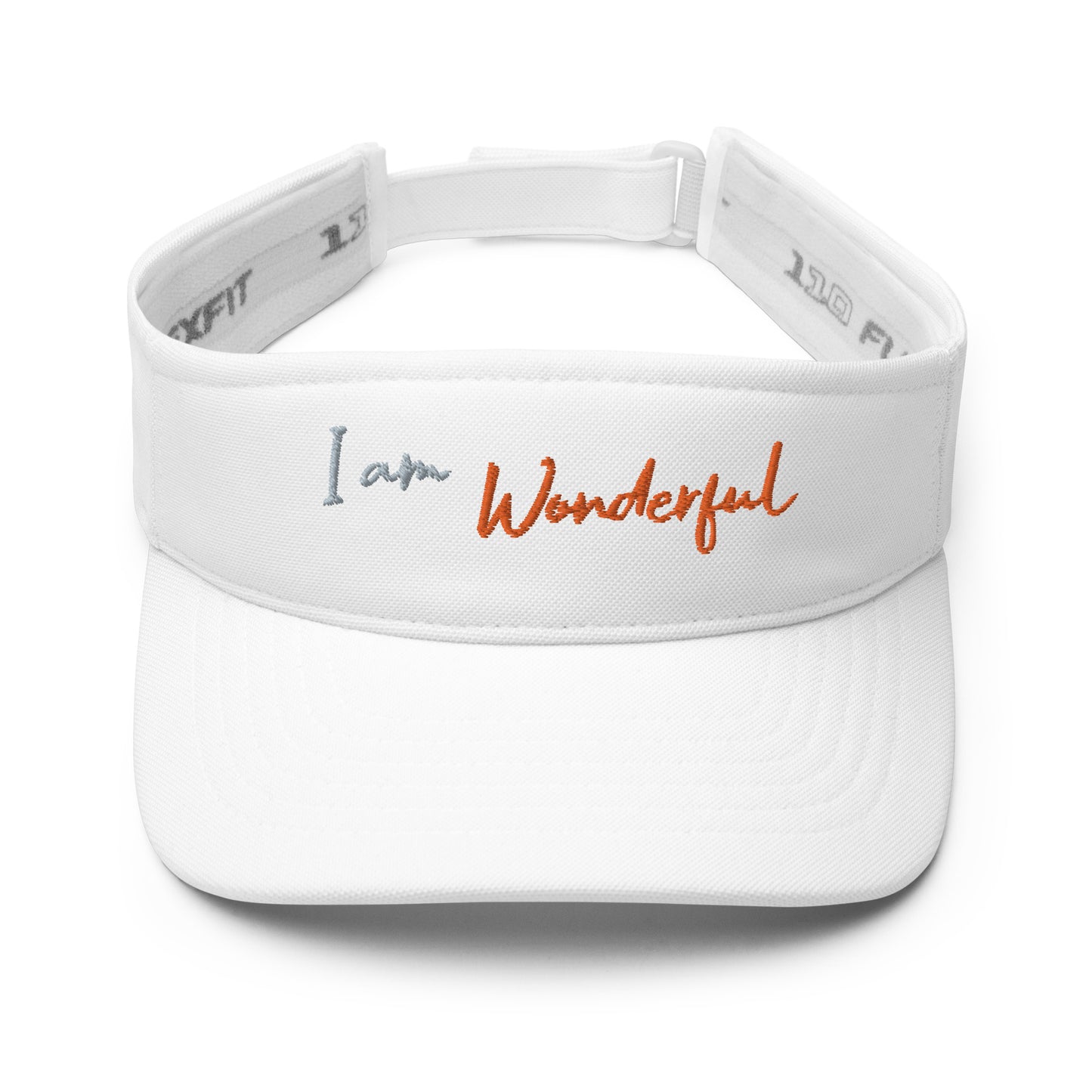 Exclusive Visor "I am Wonderful" Motivational Visor