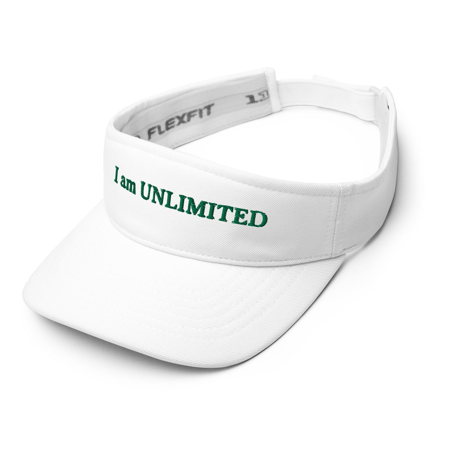 Premium Visor "I am Unlimited" Inspirational  Visor