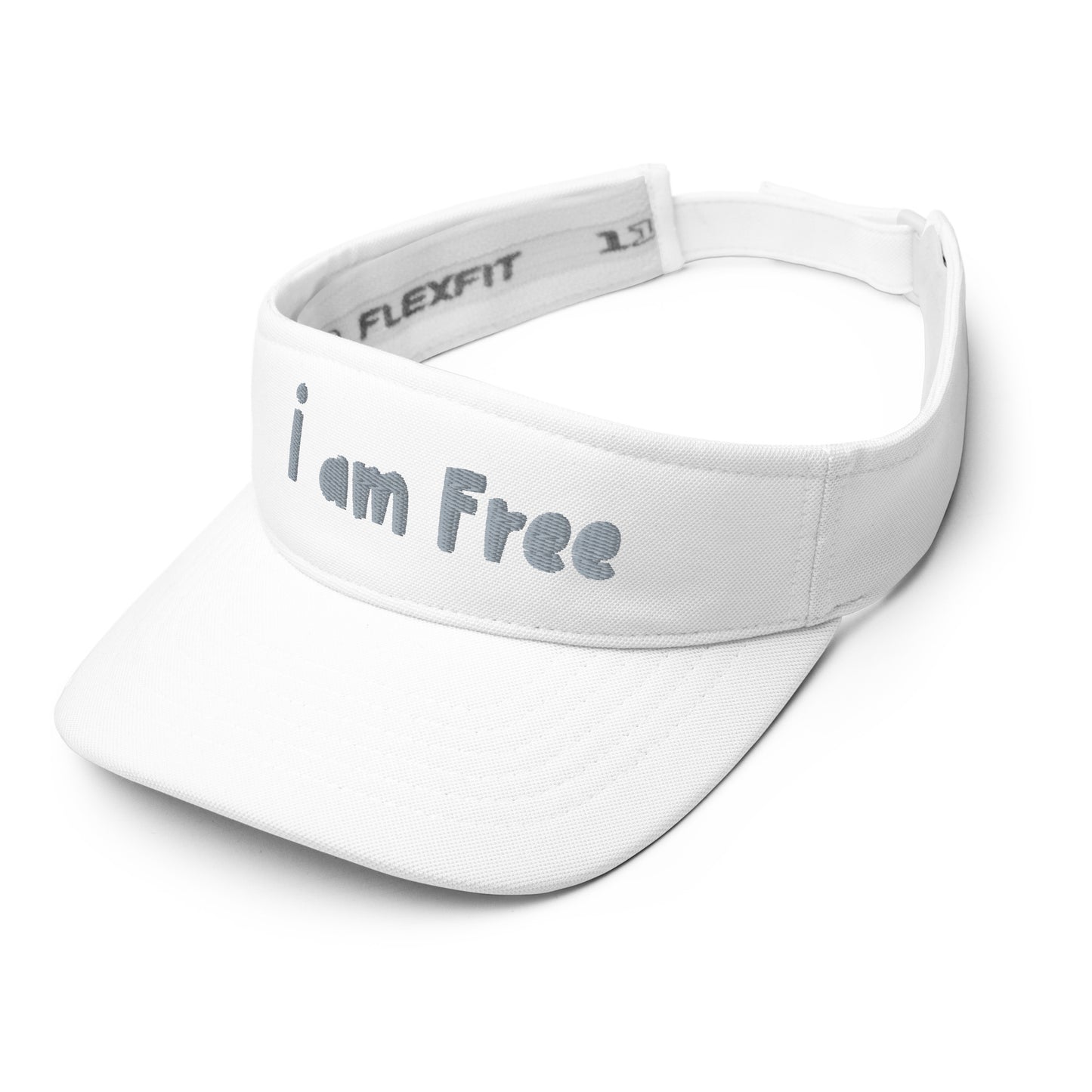 Premium Visor "I am Free" Motivational  Visor