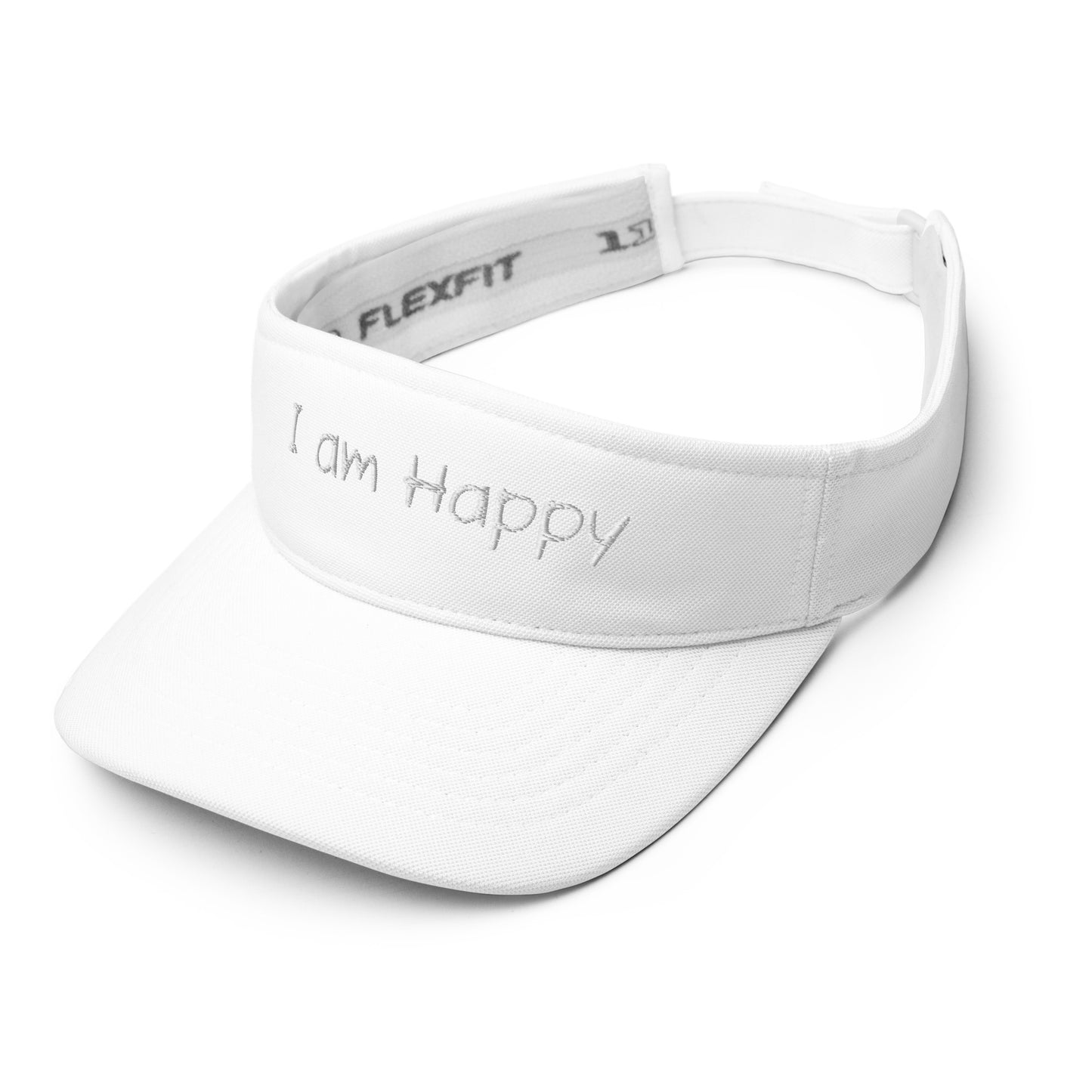 Motivational Visor "I am Happy" Positive affirmation Visor