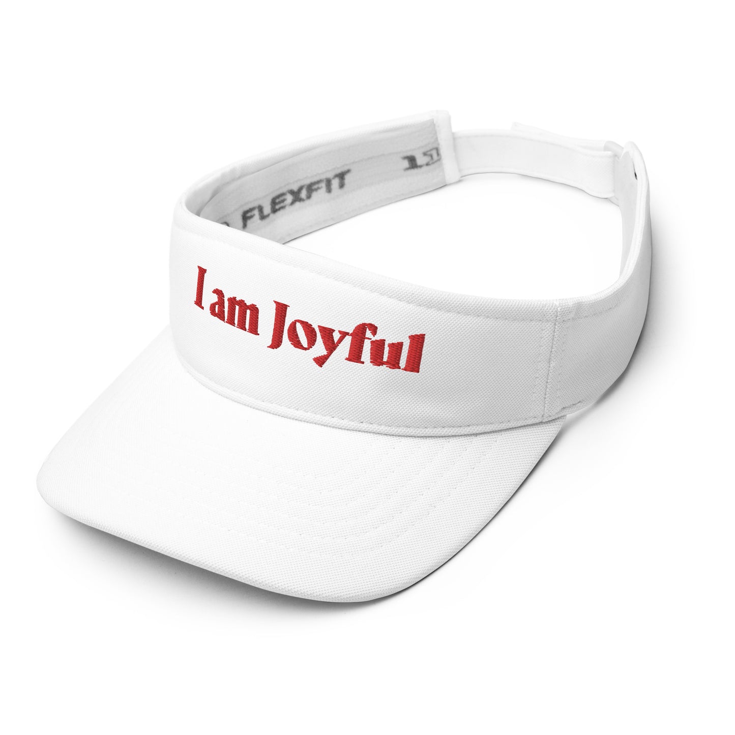 Visor Motivational  "I am Joyful" Positive Affirmation Visor