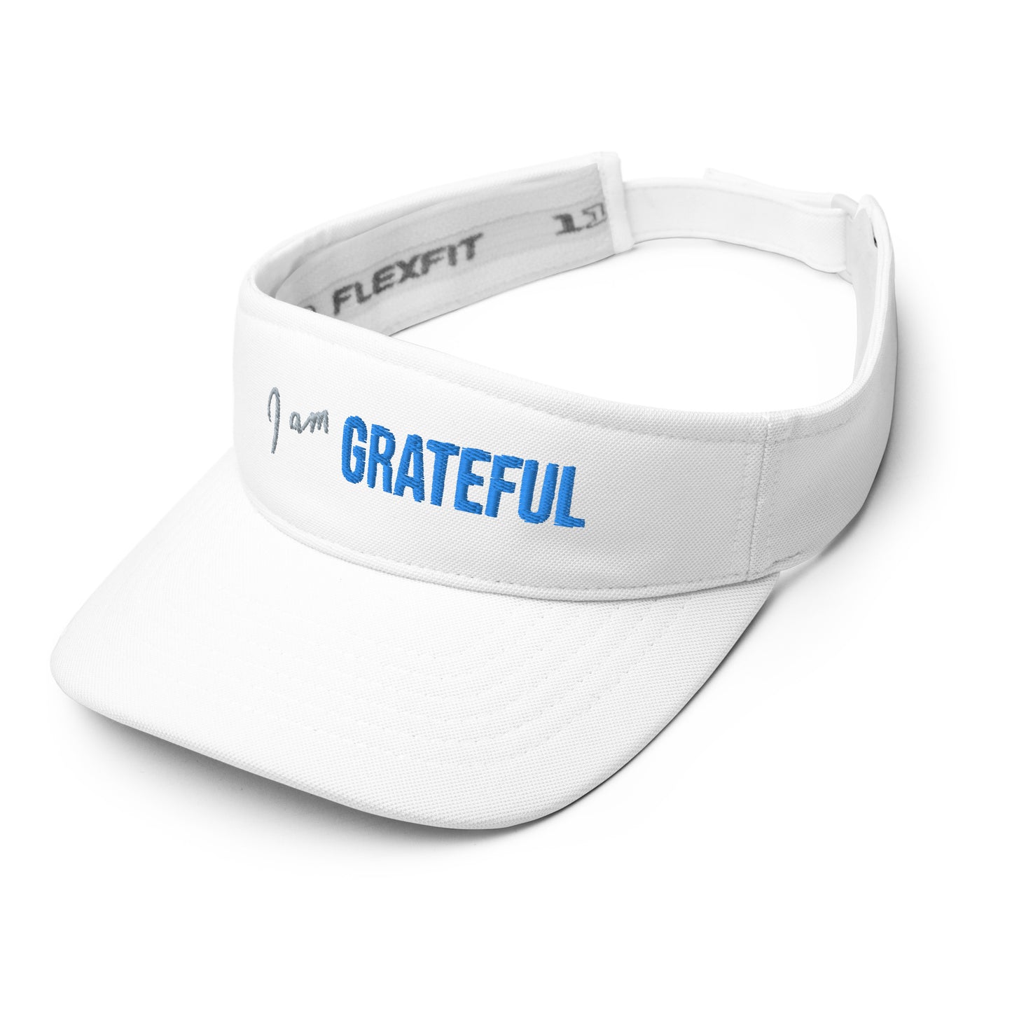 Inspirational Visor "I am Grateful" Positive affirmation Visor