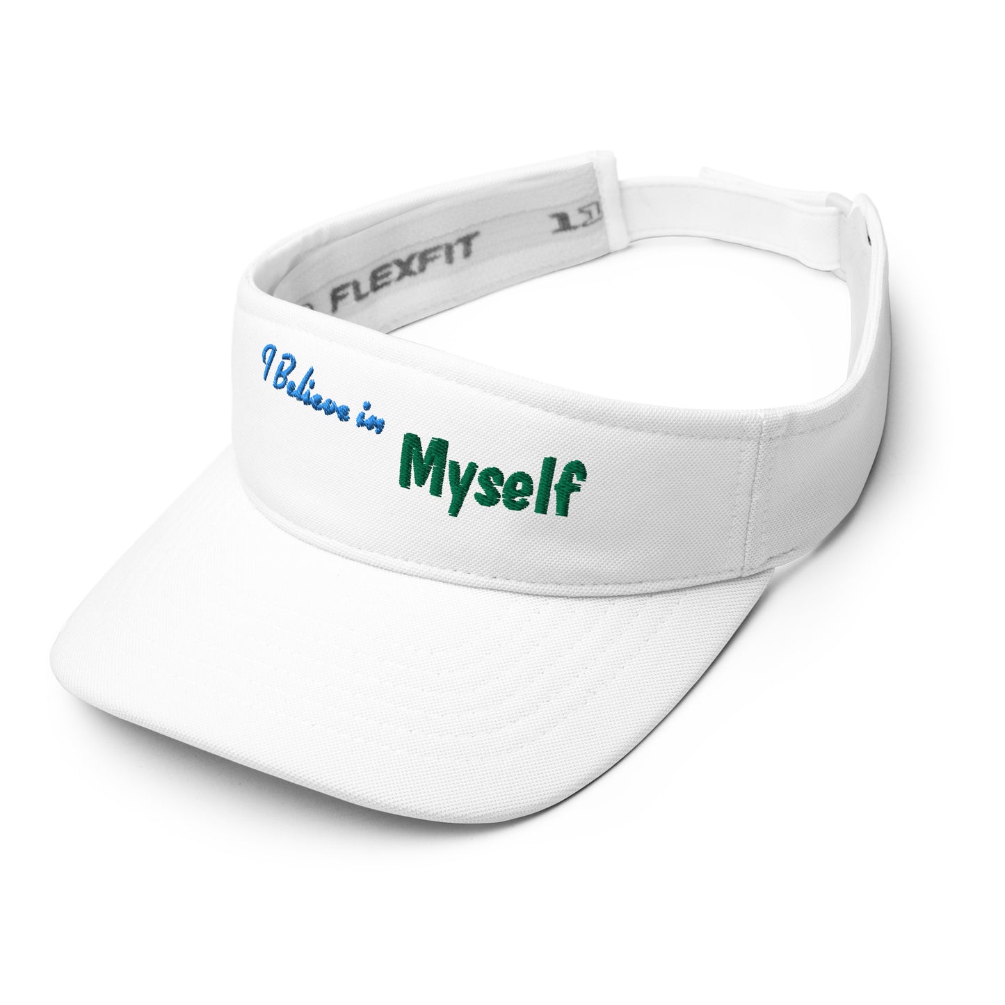 Motivational Visor "I Believe in Myself"  Affirmation quote Visor